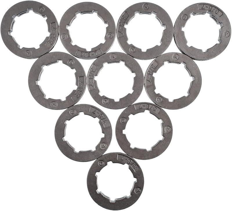 Cancanle 10-teiliges 3/8" 7-zahn 22mm Kettenrad Für Husqvarna 266 268 272 280 285 288 355 362 365 371 372xp 380 385xp Kettensäge