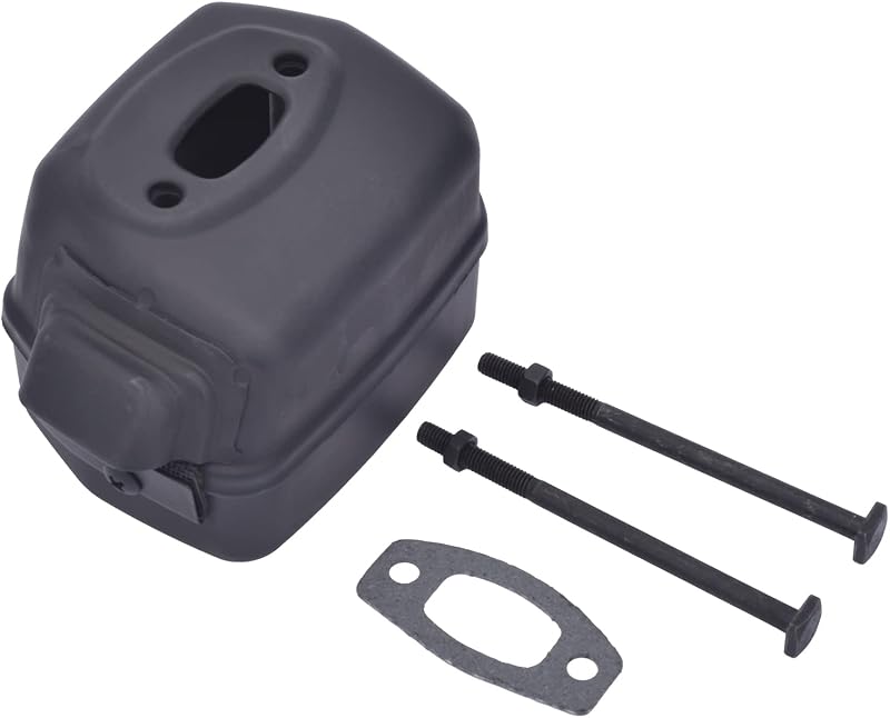 Cancanle Auspuffschalldämpfer Mit Schraube Und Dichtung Für Husqvarna Husky 50 51 55, 55 Rancher Eu1 Kettensäge
