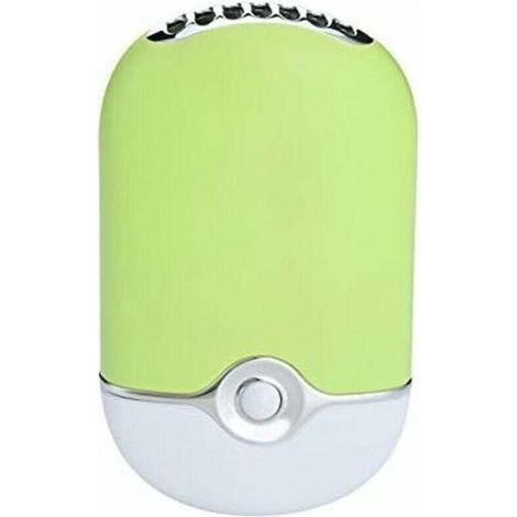 Tragbarer Haartrockner – Grün, Lithium-ionen-akku, Integrierter Mini-tischventilator, Usb-aufladbarer Klimaanlagenventilator