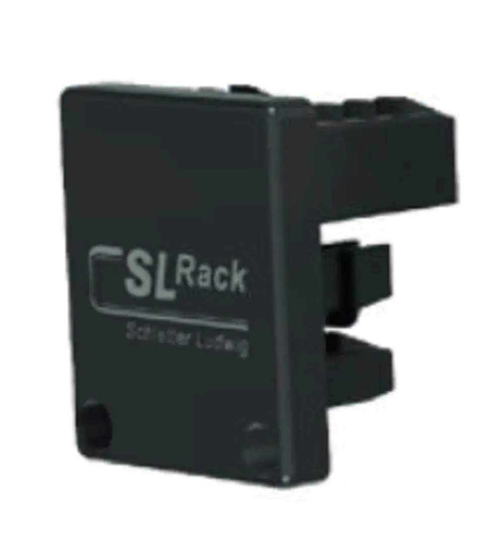 Sl Rack Rack 94635-05 Kunstst-endkappe Rail35,schwarz, 94635-05