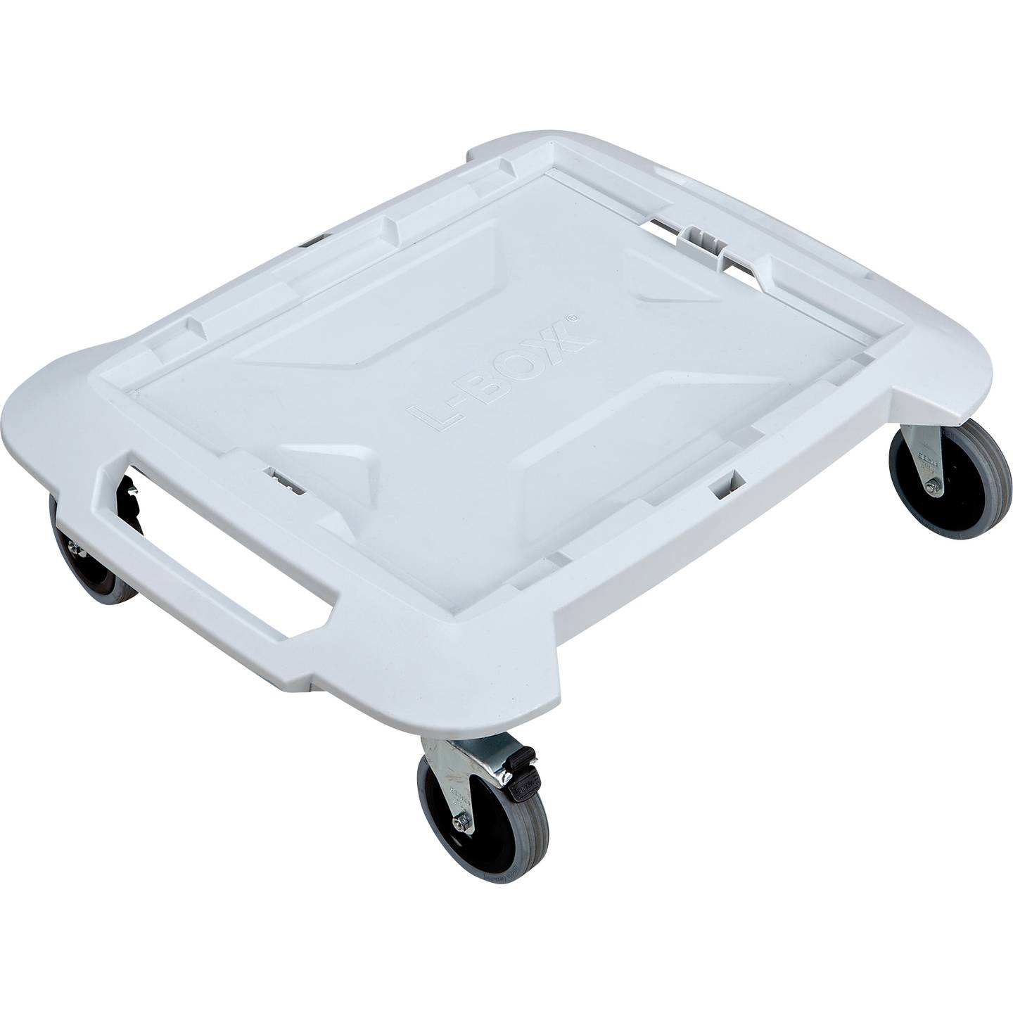 [gebraucht] B-ware Sortimo Rollensatz Kunststoff Grau L-boxx 6100000340 Transportrollen 646x492mm