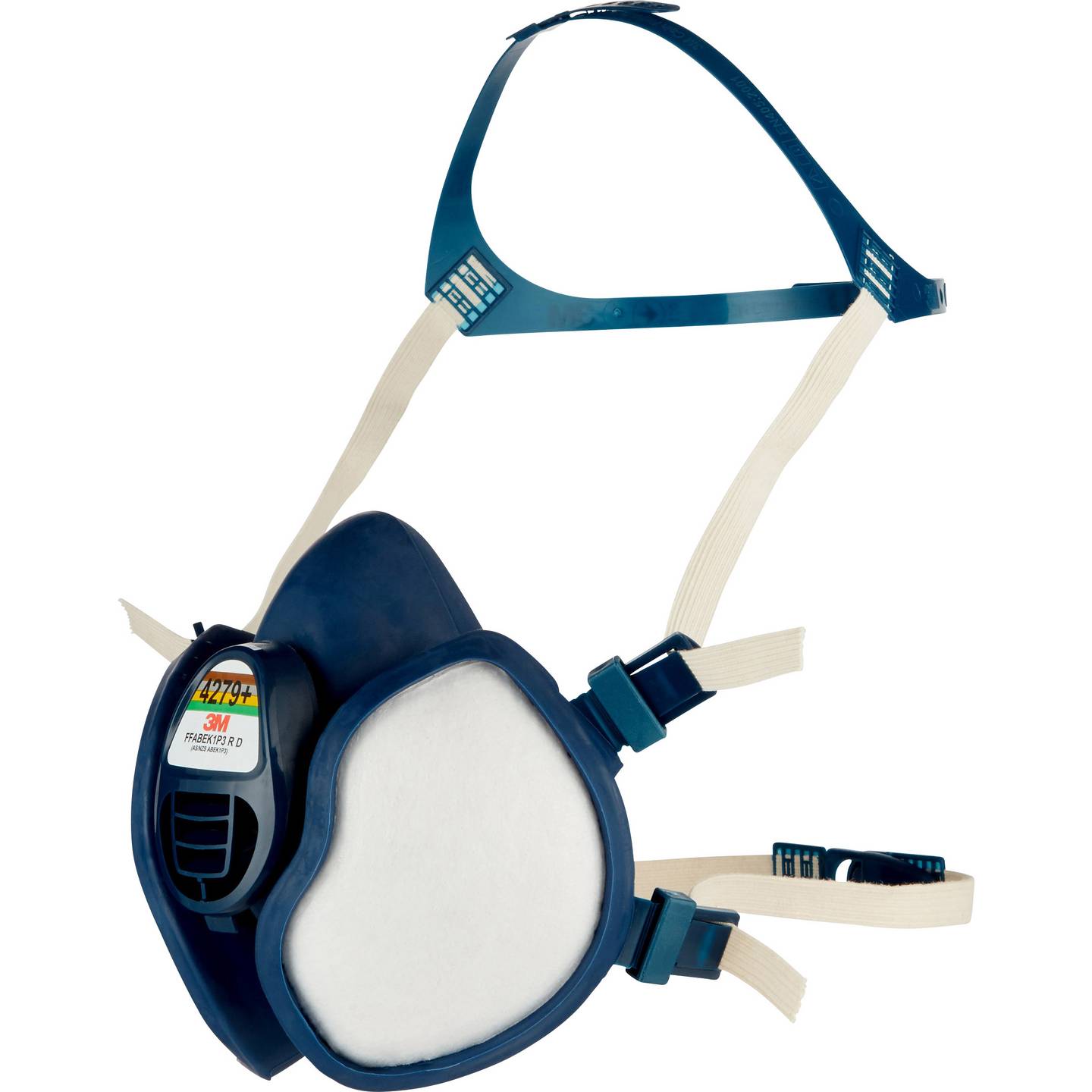 [gebraucht] B-ware 3m Atemschutz Halbmaske Ffabekp3 R D 4279+ Schutzmaske Industrie Blau 300g