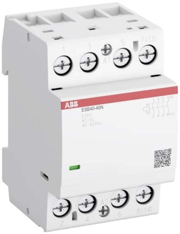 [gebraucht] B-ware Abb Esb40-40n 40a 230v 4-poliger Installationsschütz Brummfrei