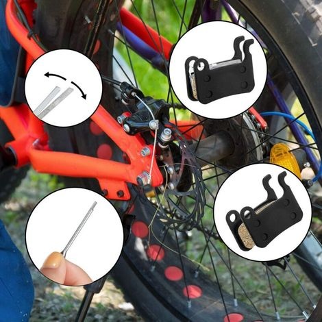 Set Mit 4 Paar Bremsbelägen Aus Kunststoff Für Fahrradscheiben, Kompatibel Mit Shimano Deore Xt Xtr Lx Slx Hone Alfine Saint Scheibenbremsen