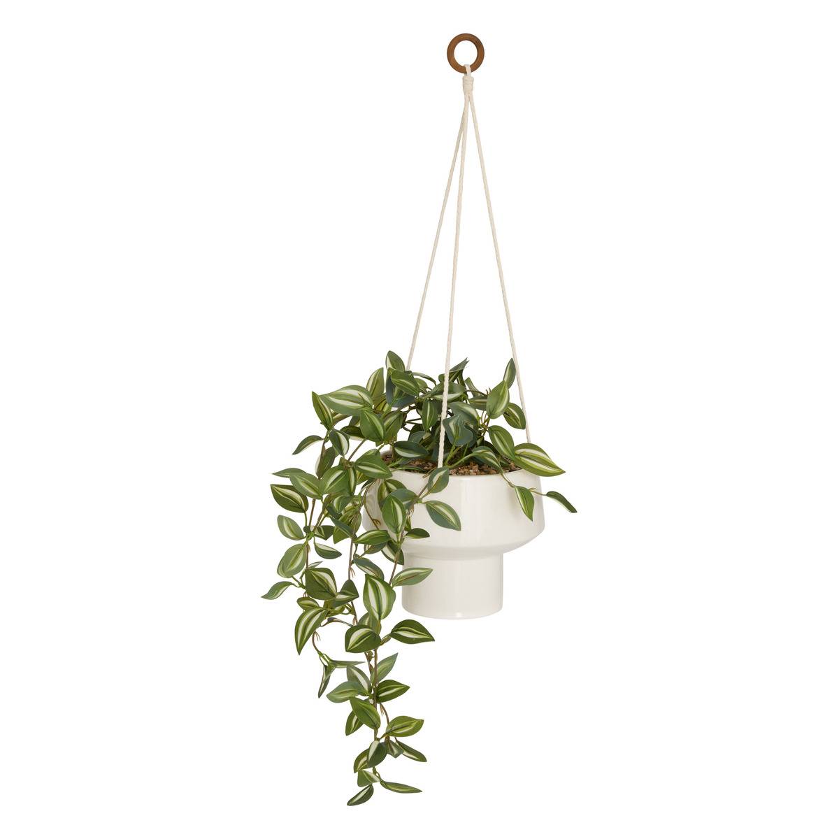 Hängepflanze Homy H. 80 Cm - Weiß