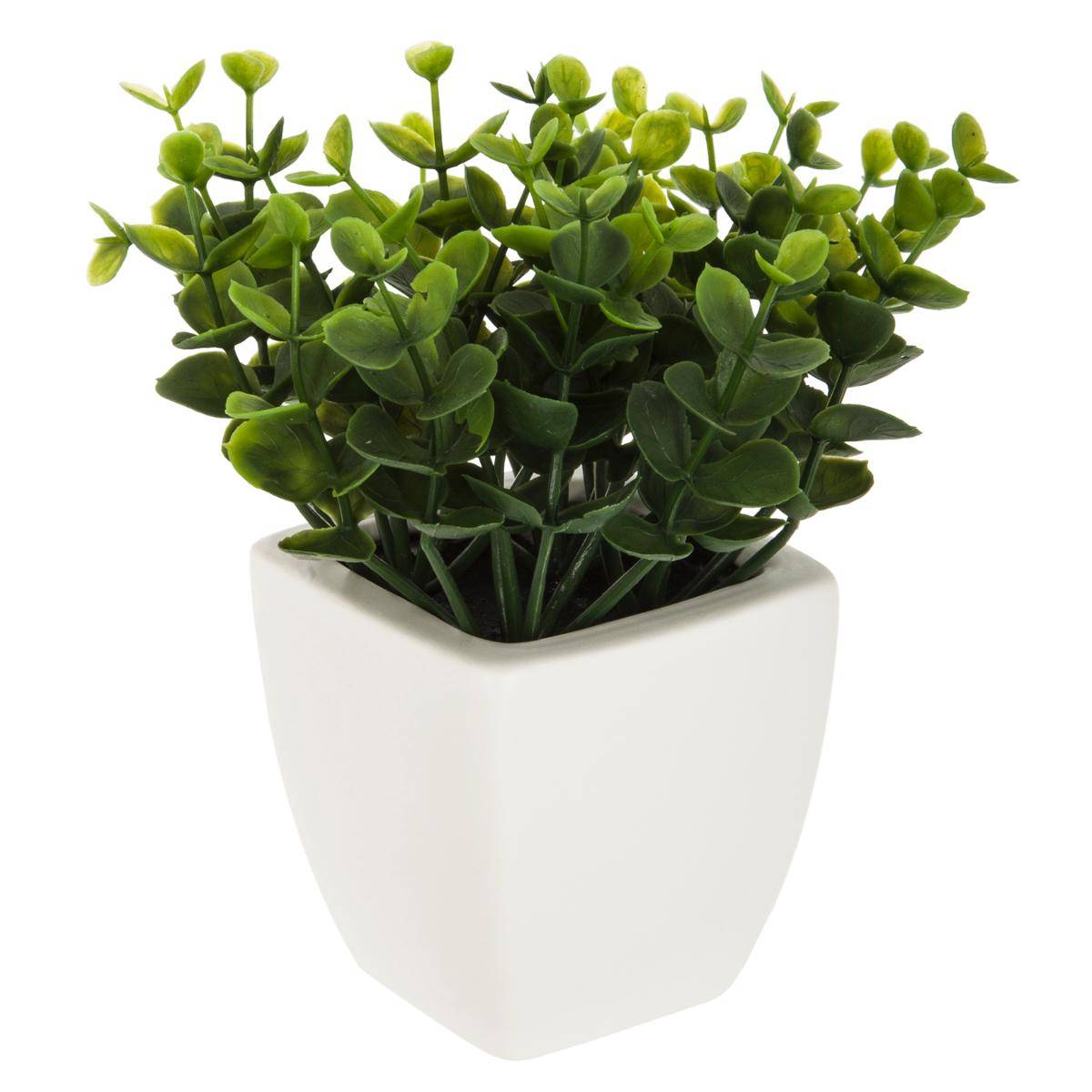 Künstliche Pflanze Keramiktopf H16cm - Model 1