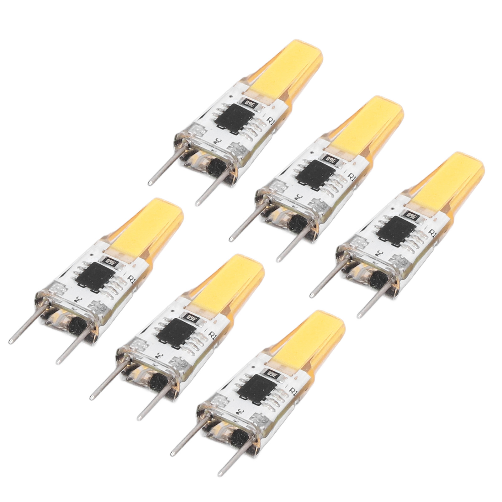 6er-pack G8 3w Cob-lampen Mit G8-sockel, Dimmbar, Warmweiß, Für Pendel-, Decken-, Wand- Und Tischlampen, 100–130 V, Ce/rohs-zertifiziert