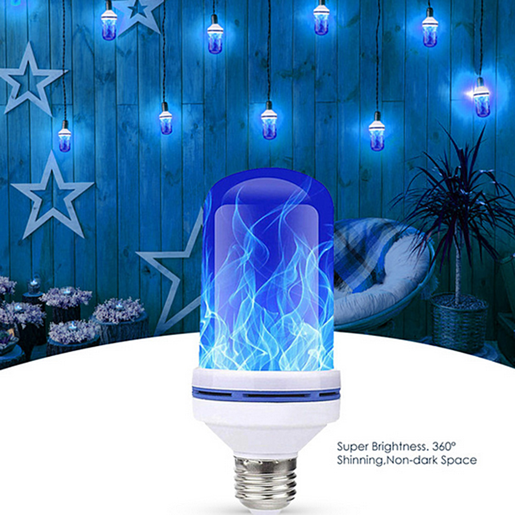 E27 Led-lampe Mit Flammeneffekt, Schwerkraftsensor, Realistische Simulation