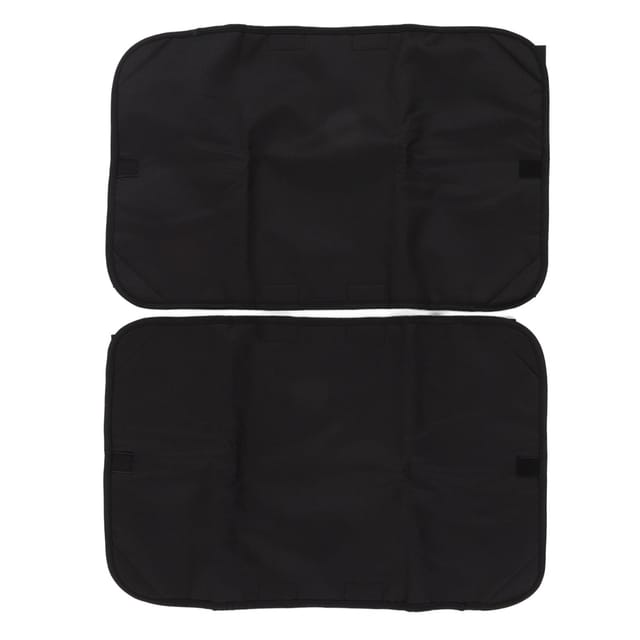 Set Mit 2 Verdunkelungsrollos Für Wohnmobilfenster Und -türen, Die Sonnenschutz Und Privatsphäre Für Reisen Im Freien Bieten.