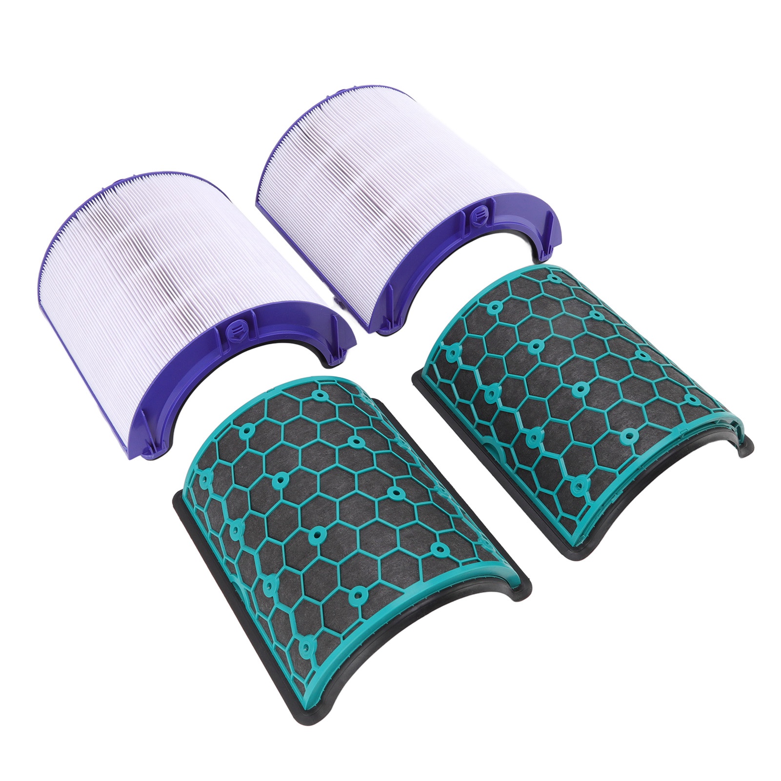 Hepa- Und Aktivkohlefilter Für Dyson Tp04, Dp04 Und Hp04, Zweilagige Filterung, 2er-pack