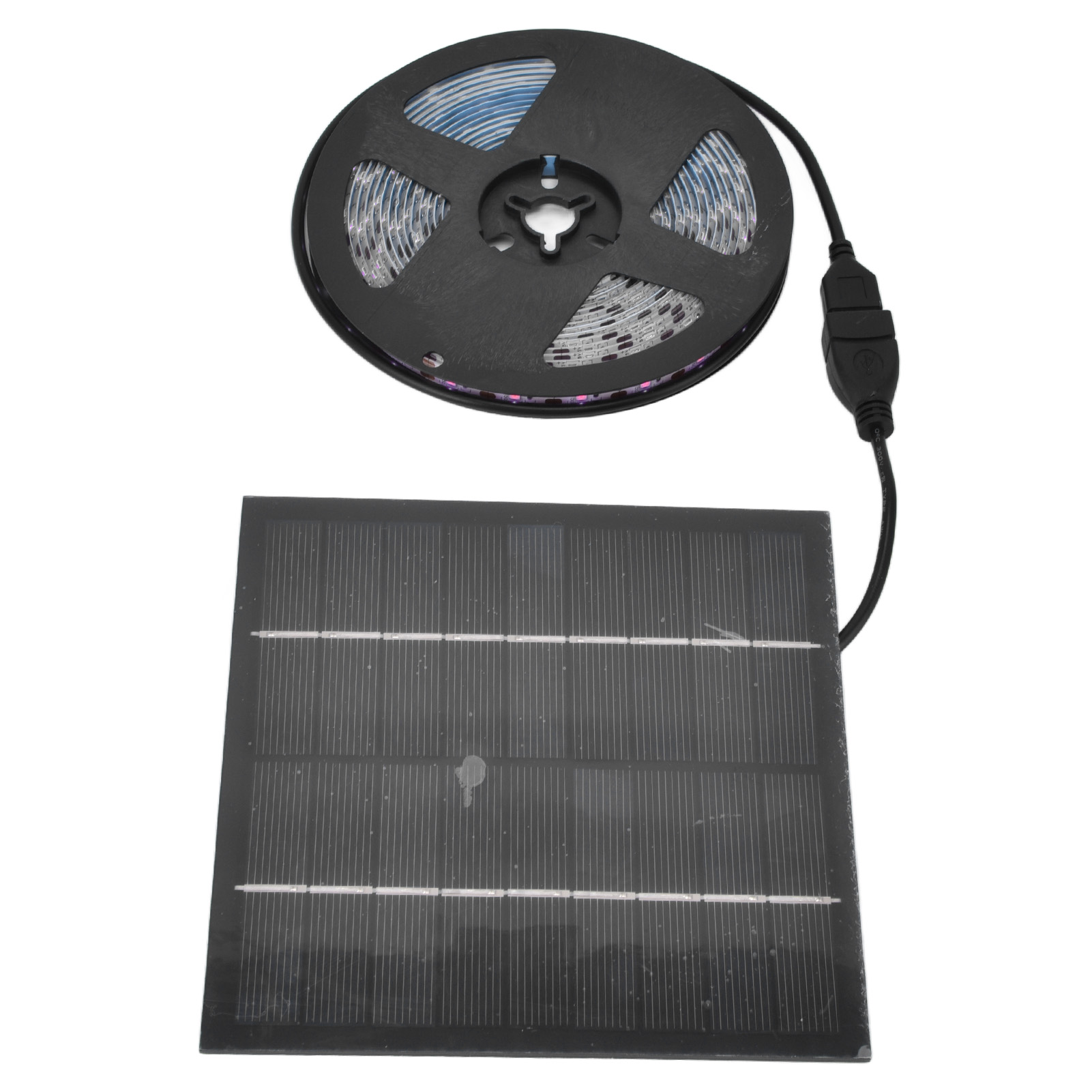 5w Vollspektrum-led-pflanzenlampe, Innenbeleuchtung Für Sämlinge, Gemüse, Blumen Und Wasserpflanzen, Rot, Ohne Batterie, Länge 0,5 M.
