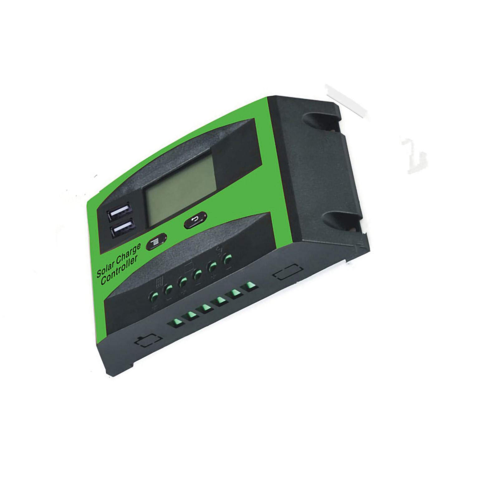 Ld3024u Solarladeregler Mit Zwei Usb-anschlüssen, Lcd-bildschirm, Solarlade- Und Entladeregler, Geeignet Für Photovoltaikanlagen
