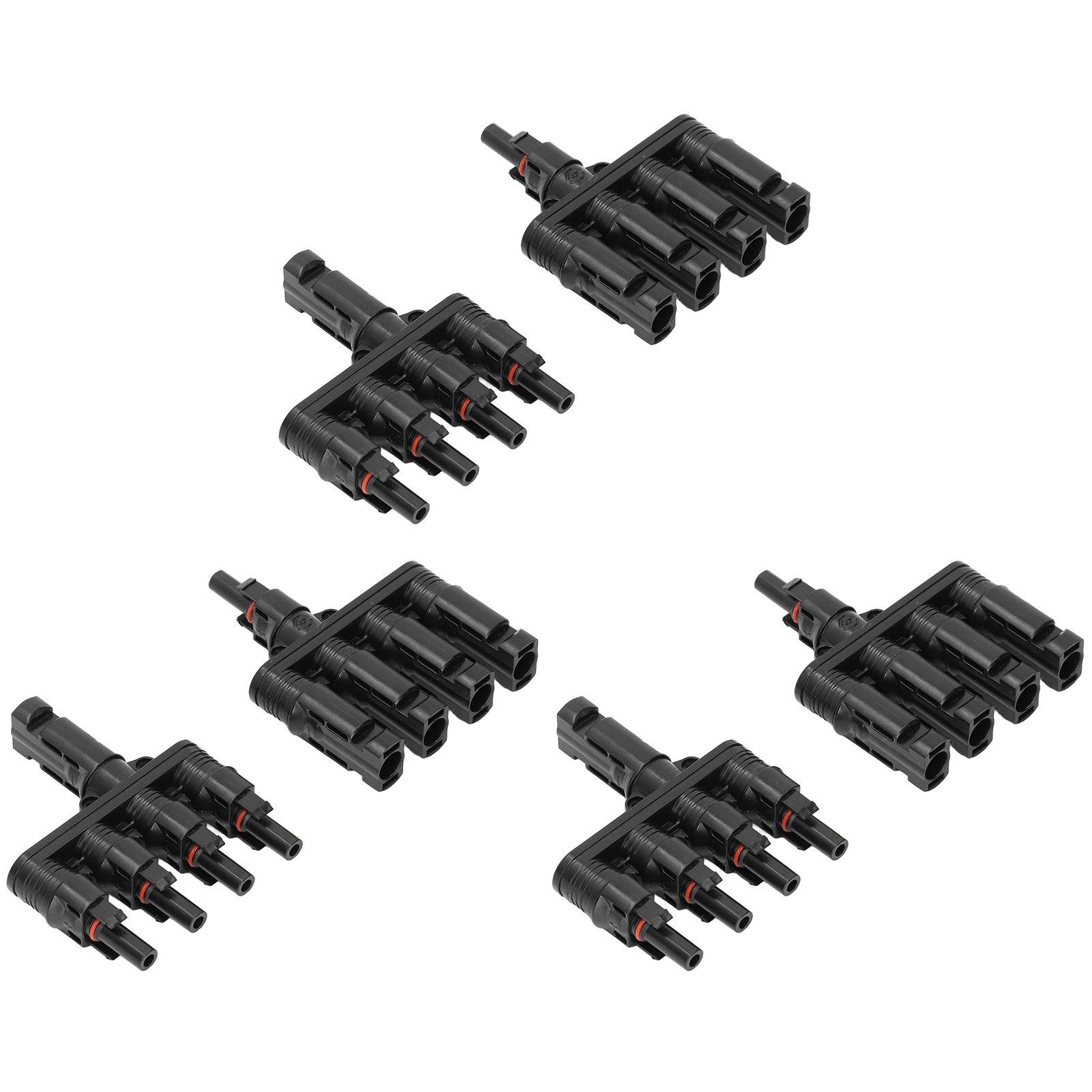 Satz Von 3 Photovoltaik-solarsteckern 50a, Typ T, Mc4-abzweig, 1000v, Modell Mch401, Mit Ce+tüv+rohs+reach219-berichten.