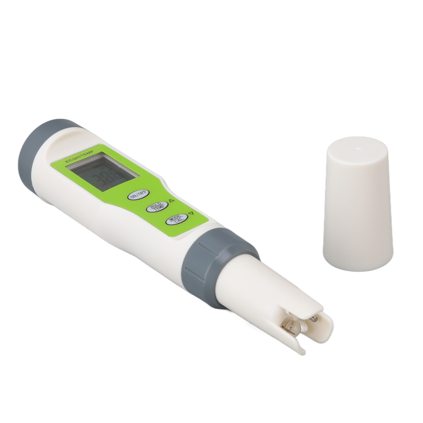 3-in-1 Ec/temp/ph-wassertester Für Hydrokulturanalysen, Qualitätssensor, Batterielos, Pulver Enthalten, Modell Ec014