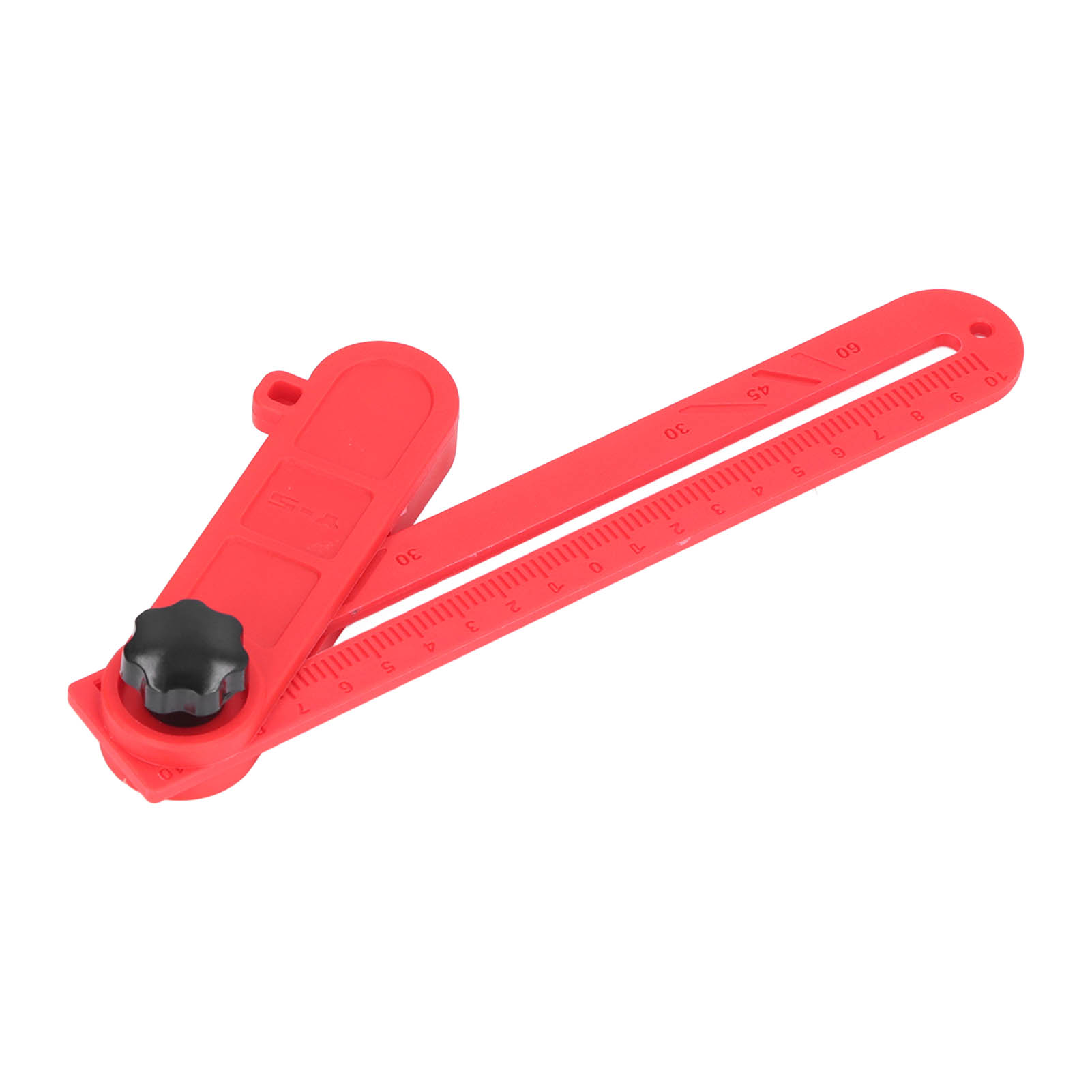 Verstellbarer Winkelmesser Aus Kunststoff, Rotes Winkelmessgerät, Positionsfinder, Multifunktions-winkelmesser (neues Modell)