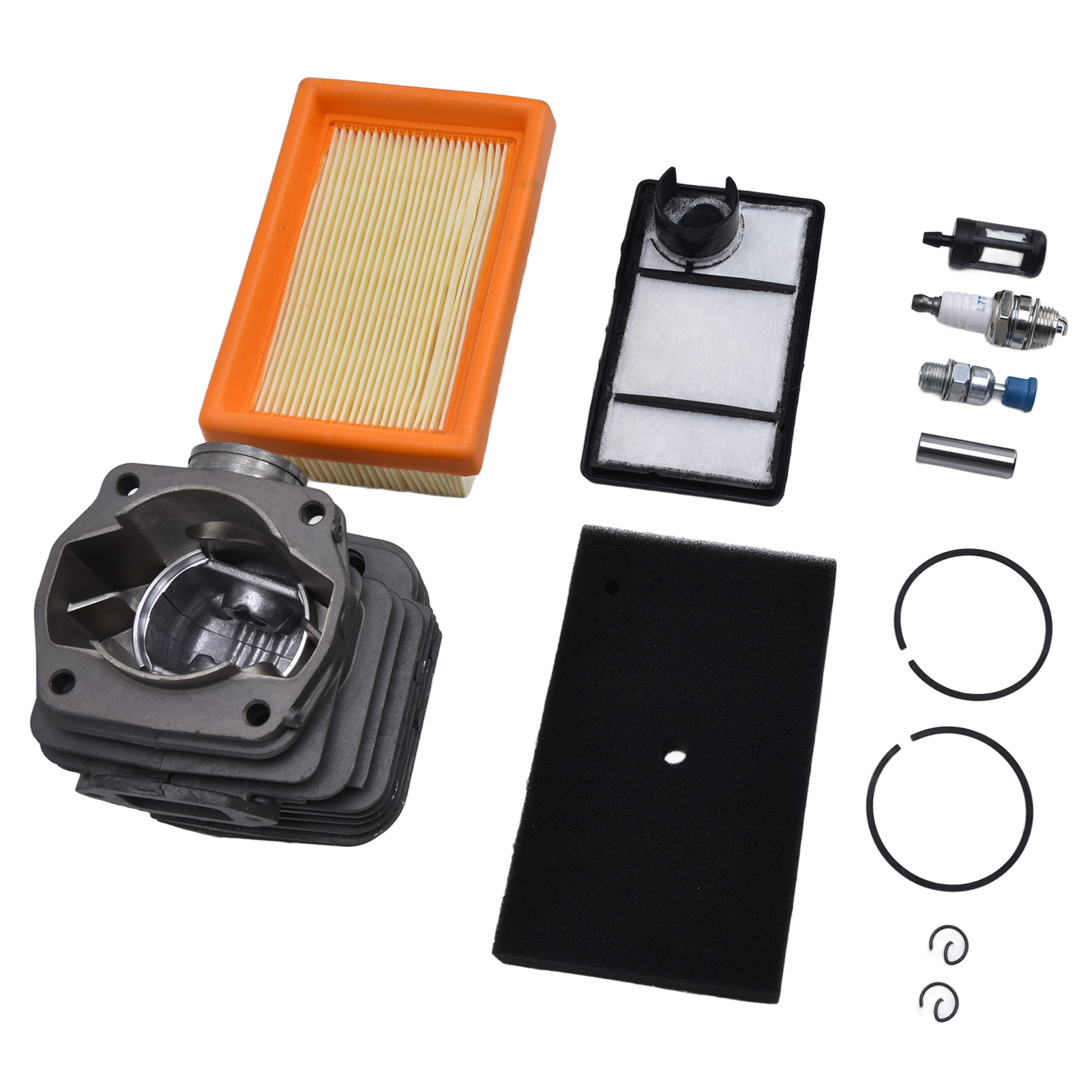 49-mm-kolben-zylinder-kit Und Luft-kraftstoff-filter Für Stihl Ts400 Betonkettensäge, Ersatzteil 4223 020 1200