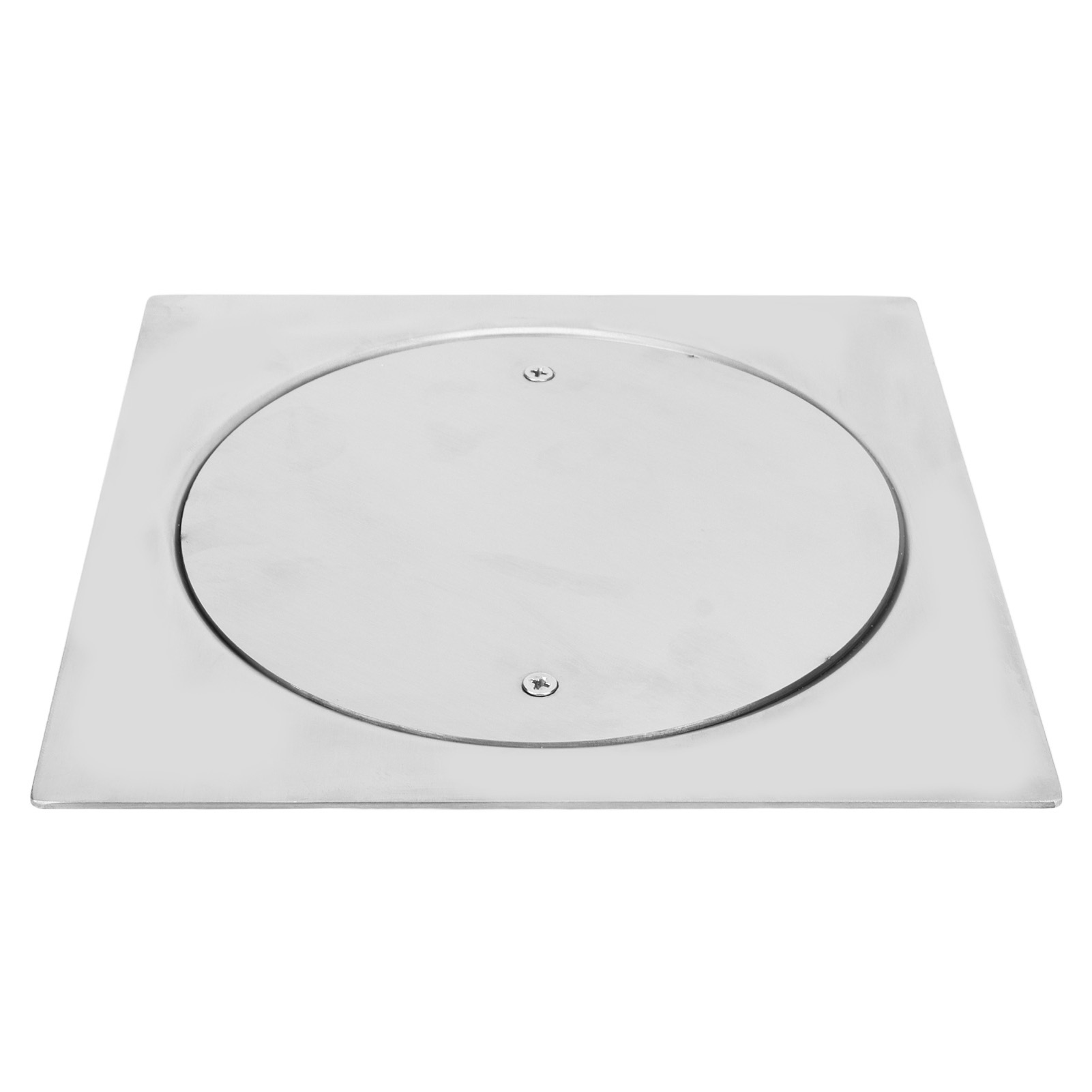 20 X 20 Cm Großer, Wasserdichter Bodenrost Aus Edelstahl 304, Verstärkte Inspektionsöffnung, Geruchsdicht, Verstopfungsfrei, Für 110-mm-rohre