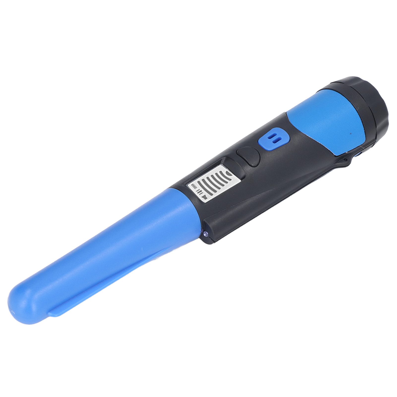 Metalldetektor Mit Lcd-bildschirm, Integrierter Taschenlampe, Blaues Modell (batterien Nicht Im Lieferumfang Enthalten)