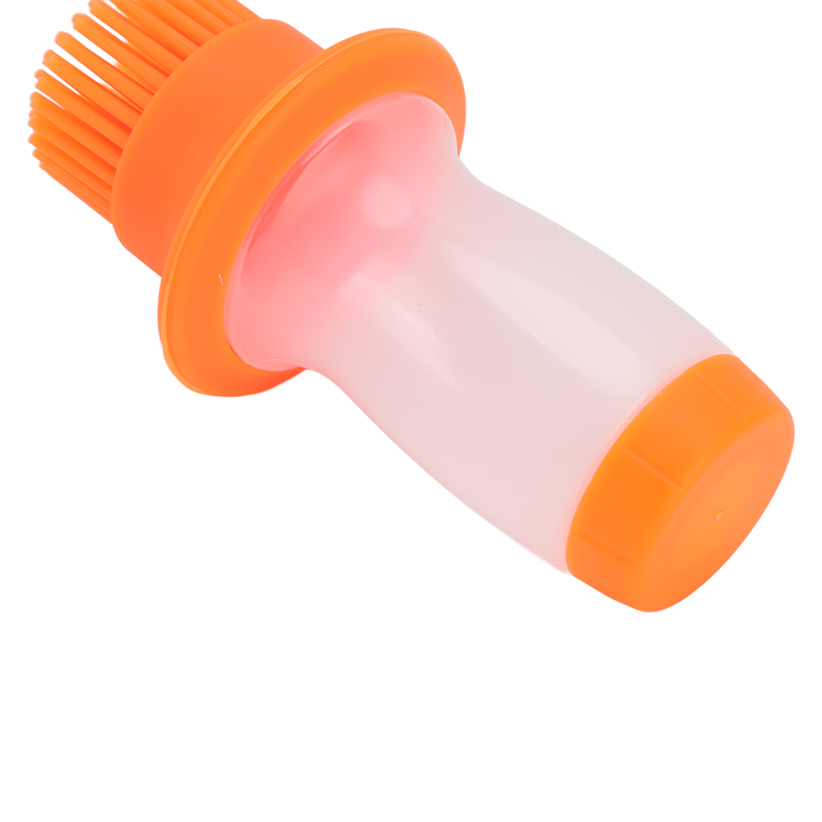 Ölpinsel Aus Lebensmittelechtem Silikon Mit Kappe, Grillbürste, Kreatives Diy-backwerkzeug (flüssigkeitsfrei, Orange)