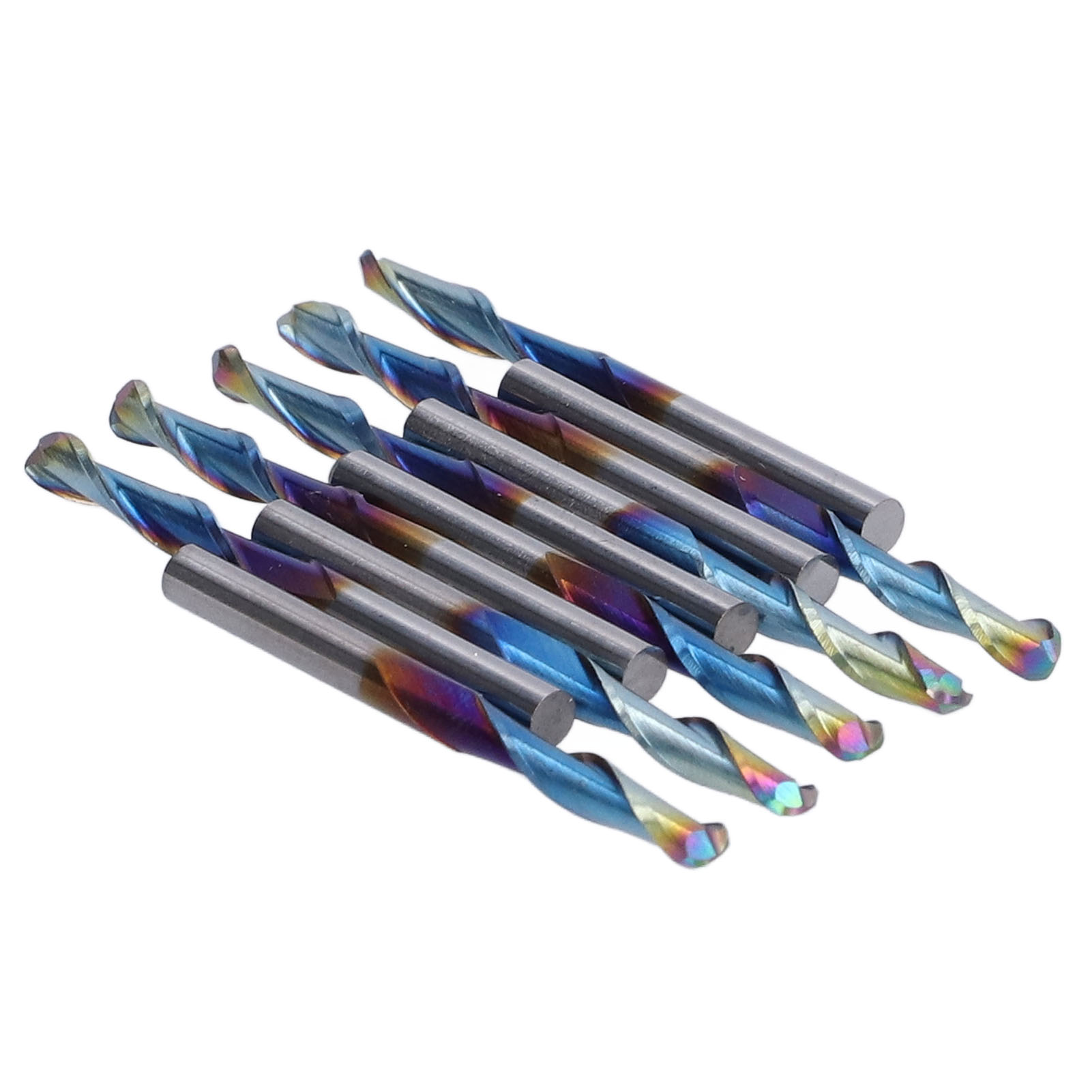 Set Mit 10 Kugelkopf-fräsern, Blauer Schneide, 3,175 X 17 Mm, Einzeln In Plastikbeuteln Verpackt.