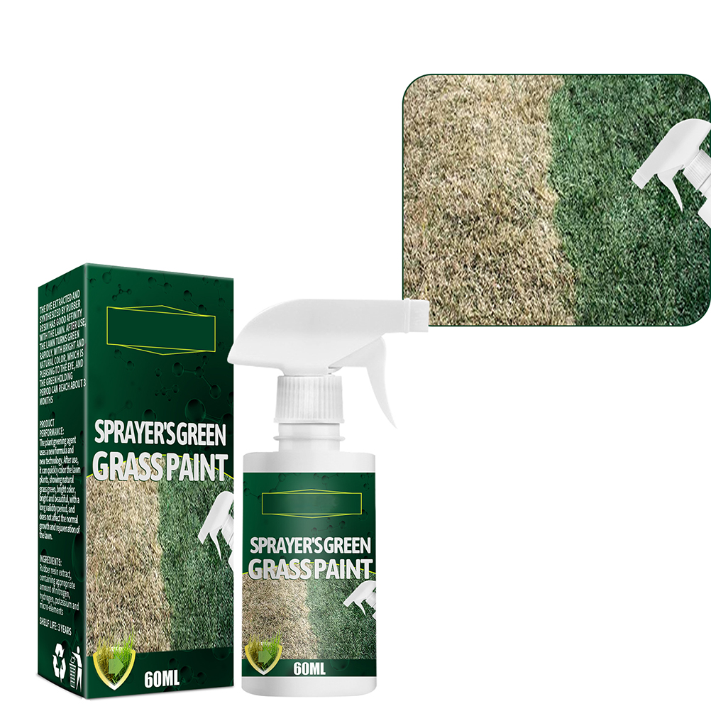 60-ml-dose Grüne Grasfarbe Für Garten, Rasen Und Haus (siehe Abbildung), Einheitsgröße