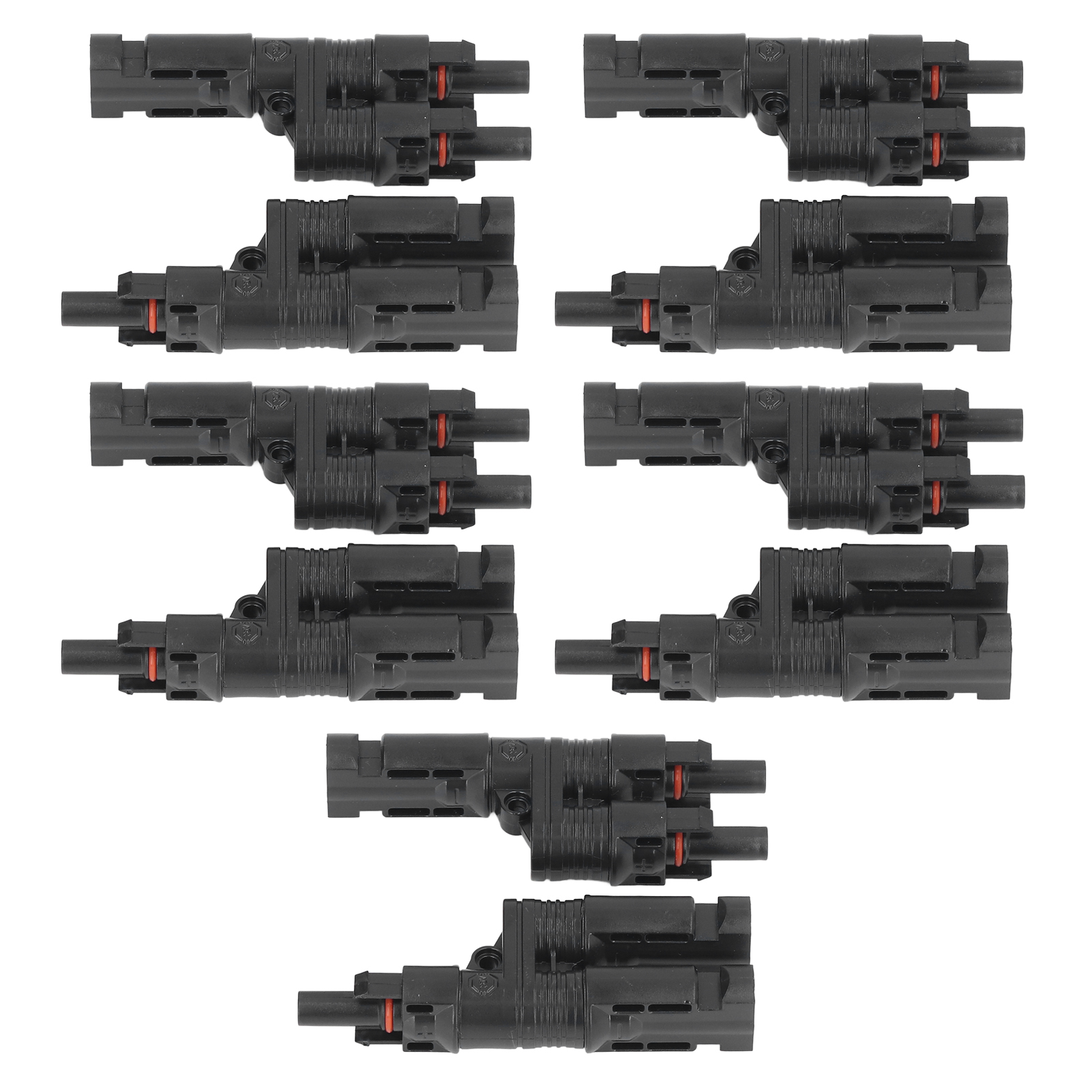 5er-packung 50-a-h-förmige Photovoltaik-solarstecker, Stecker/buchse Für Parallelschaltung, 1000 V (mch201) – Ce-, Tüv-, Rohs- Und Reach219-zertifiziert