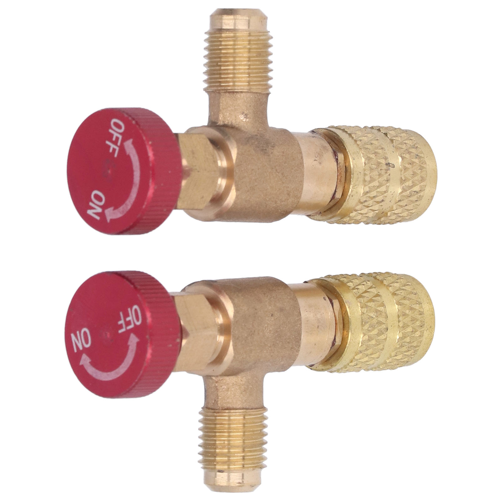 Nachfüllschlauch Für R410a Mit 1/4"-sae-auf-5/16"-sae-adapter, Sicherheitsventil, 2-teiliges Set