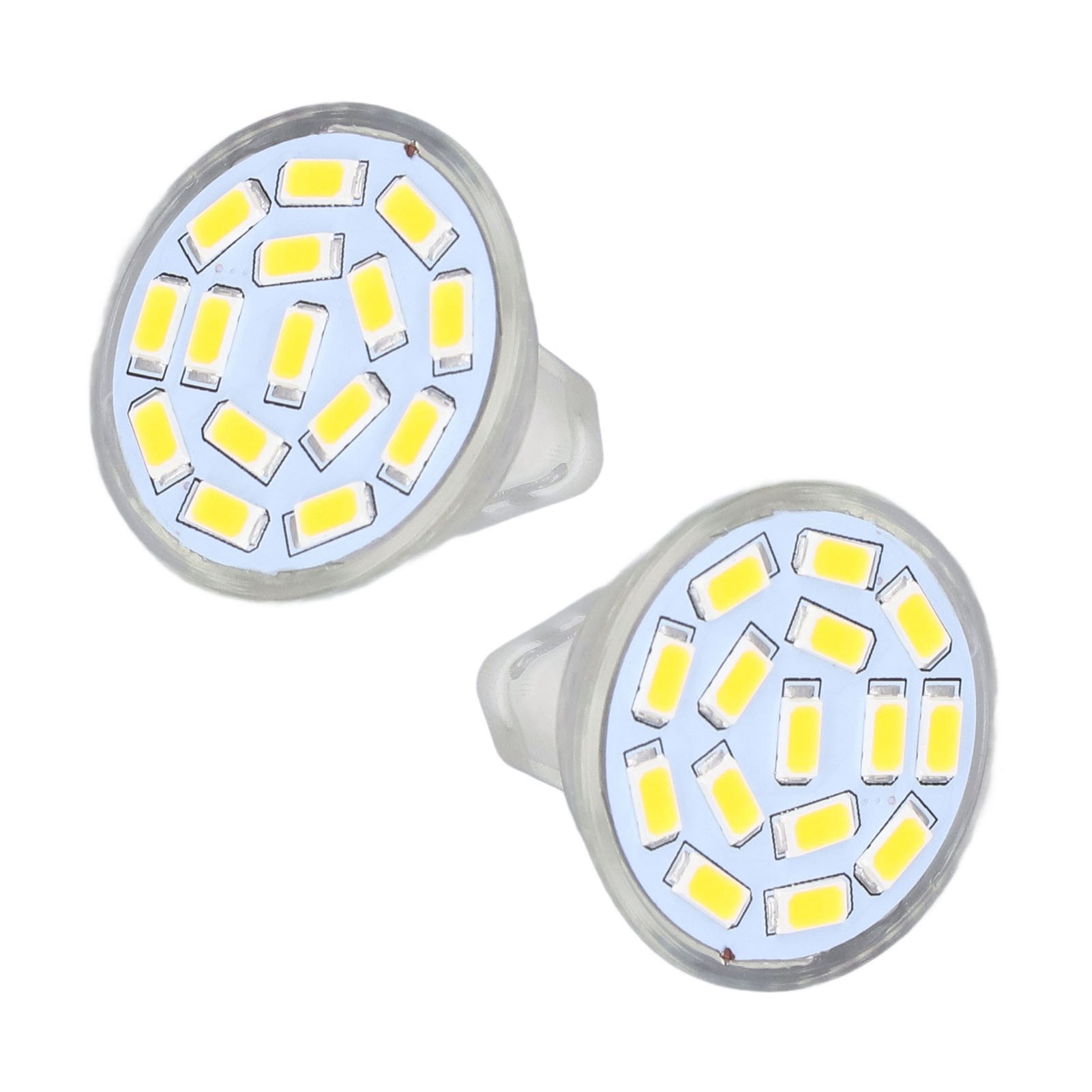 Packung Mit Mr11 Led 3w 15 Led-spotlampen, Halogenersatz Ac12v, Kaltweiß (2er-pack)