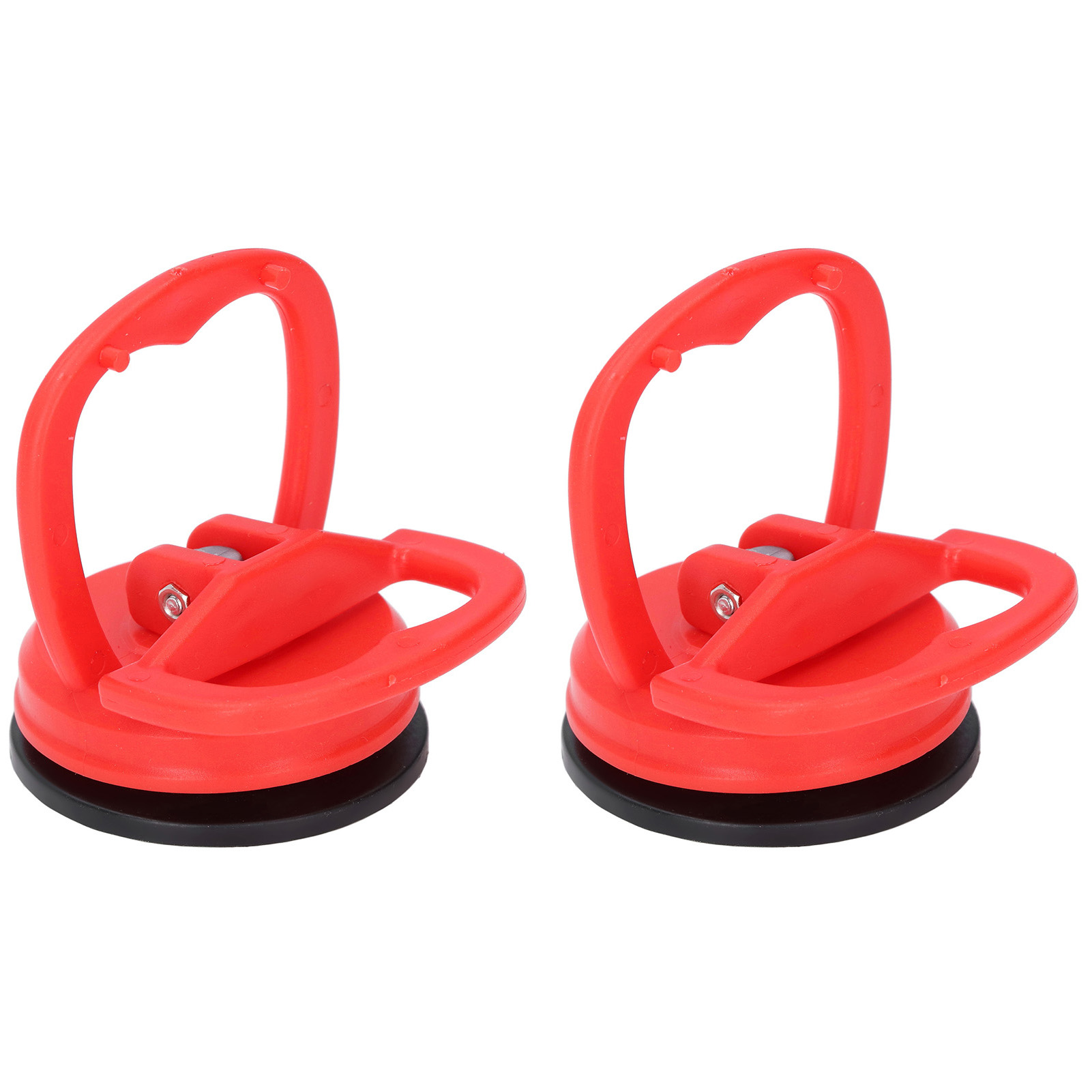 Set Mit 2 Saugnäpfen Zum Richten Von Blechen, Mini-saugnäpfe Mit Starker Saugkraft Für Glas, Fliesen Und Zur Dellenreparatur (rot)