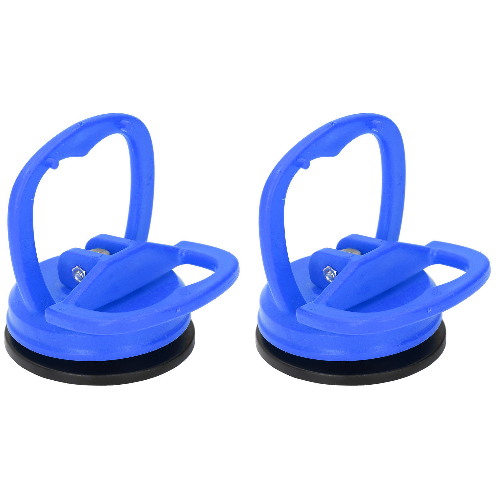 Set Mit 2 Saugnäpfen Zur Dellenreparatur, Hebe-saugnäpfe Für Glas Und Fliesen, Blau, Starke Saugkraft.