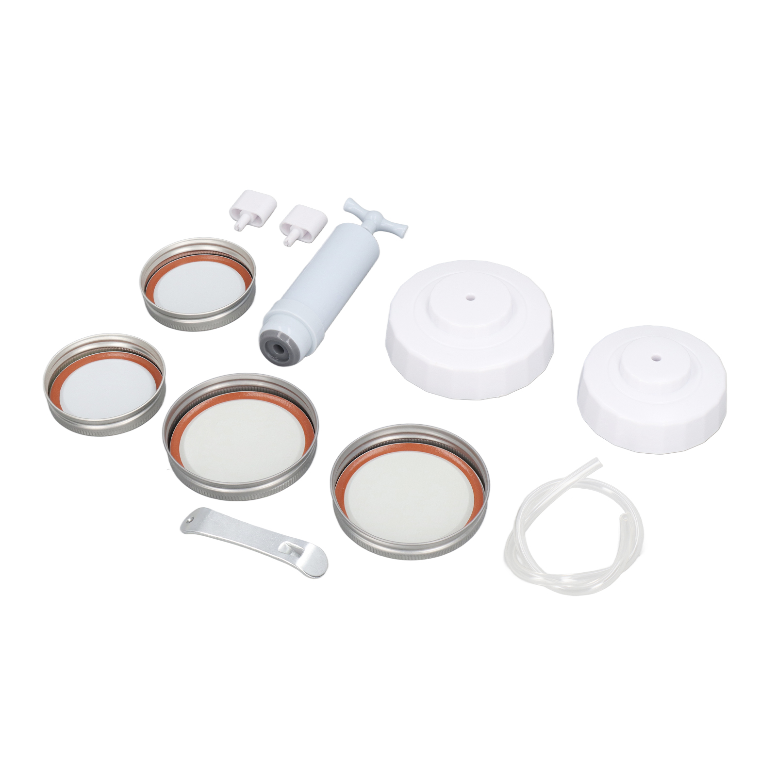 Set Mit 2 Vakuumiergeräten Für Einmachgläser, Versiegelungszubehör Für Konserven