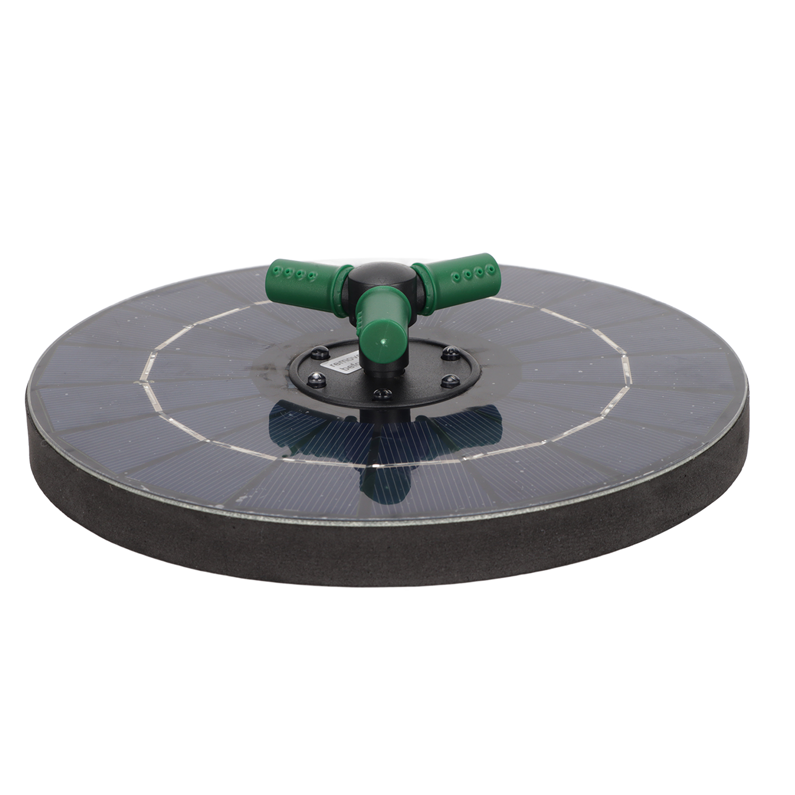 Rgb Schwimmende Led-solarbrunnenpumpe Mit Integrierter Zertifizierter Batterie, Für Landschaftsteiche Und Wassergärten (bsv-sp036l).