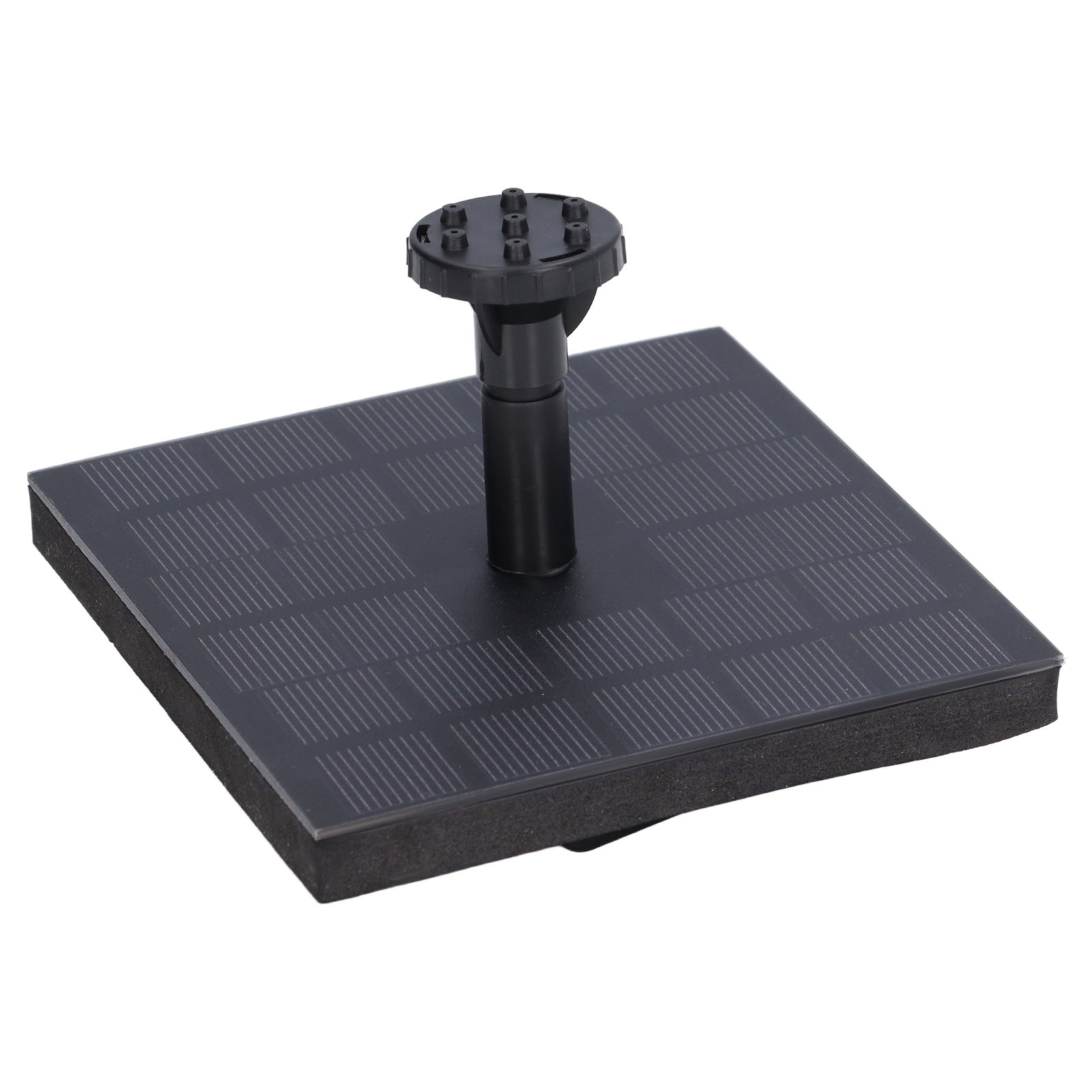 7v 1,4w Solarbrunnen Für Gartenteiche, Schwimmend Monokristallin, Gartengestaltung Ohne Batterie (quadratische Form)