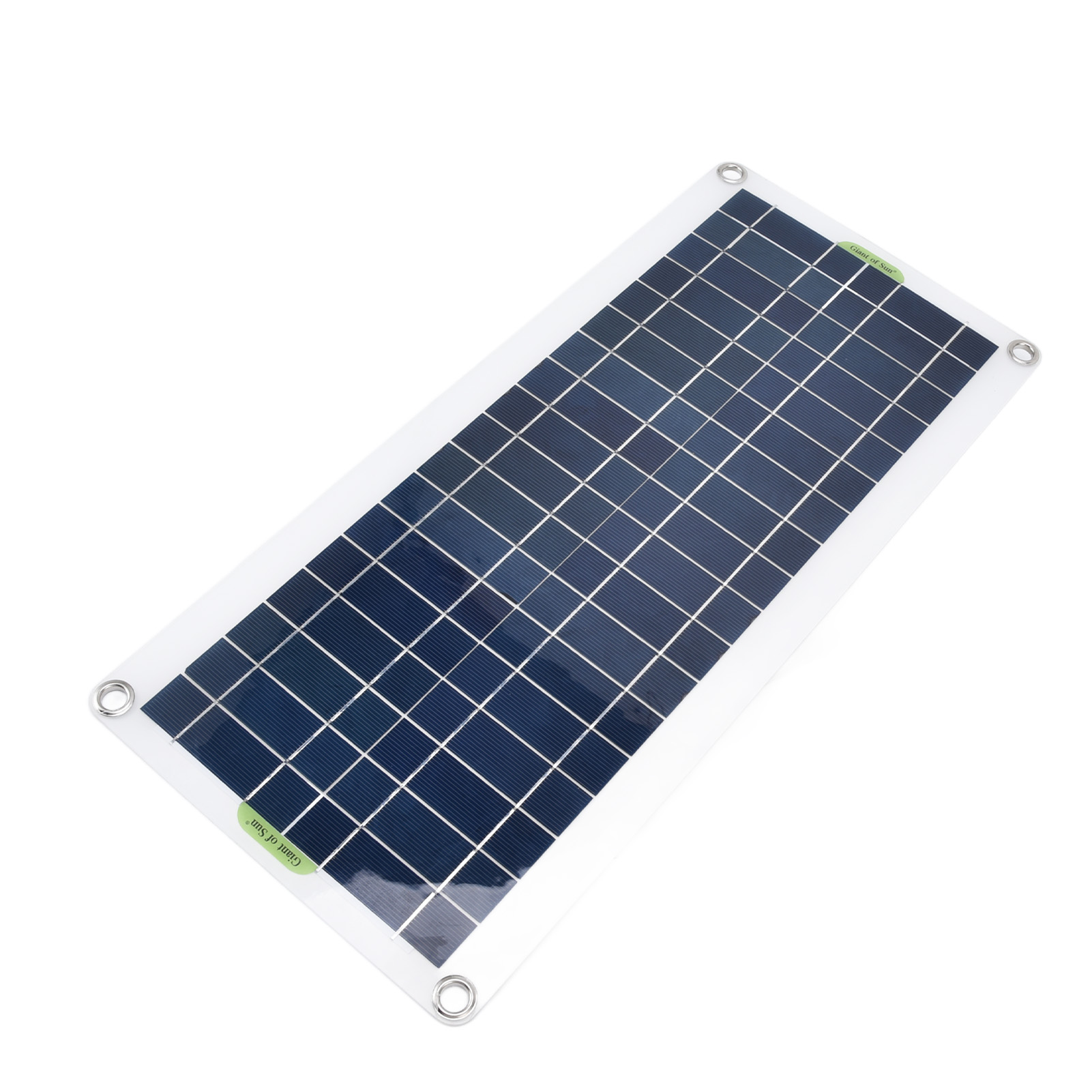 20w Flexibles Polykristallines Solarpanel, 21v Tragbares Ladegerät Für Handy, Wohnmobil, Boot, Notladung (batterie Nicht Im Lieferumfang Enthalten)