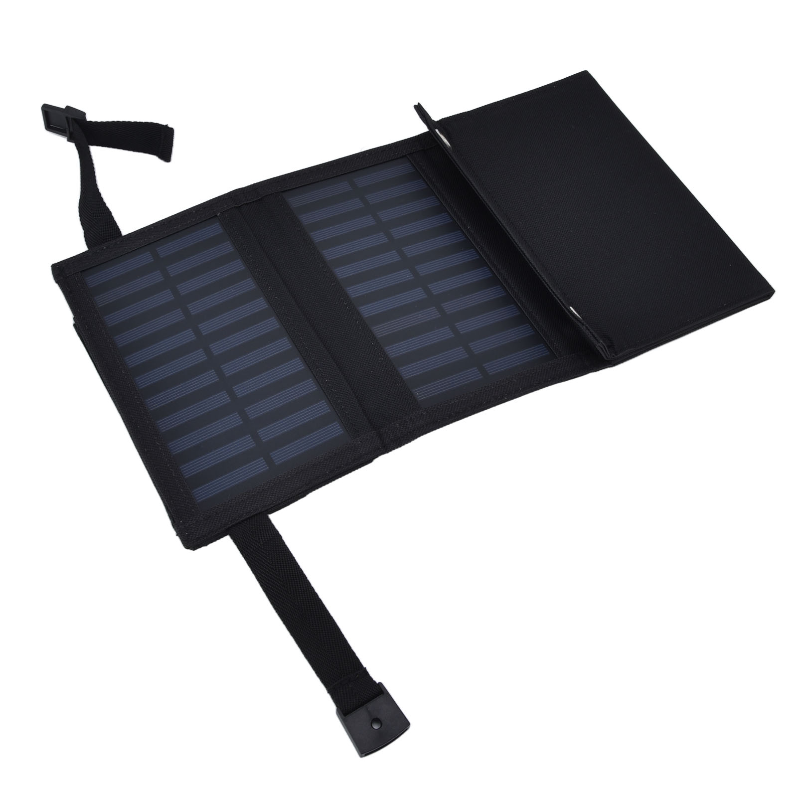 20w 5v Solarpanel, Faltbares Solarladegerät Mit 4 Monokristallinen Siliziumpanelen, Tragbares Solarset Für Den Außenbereich (batterie Nicht Enthalten)