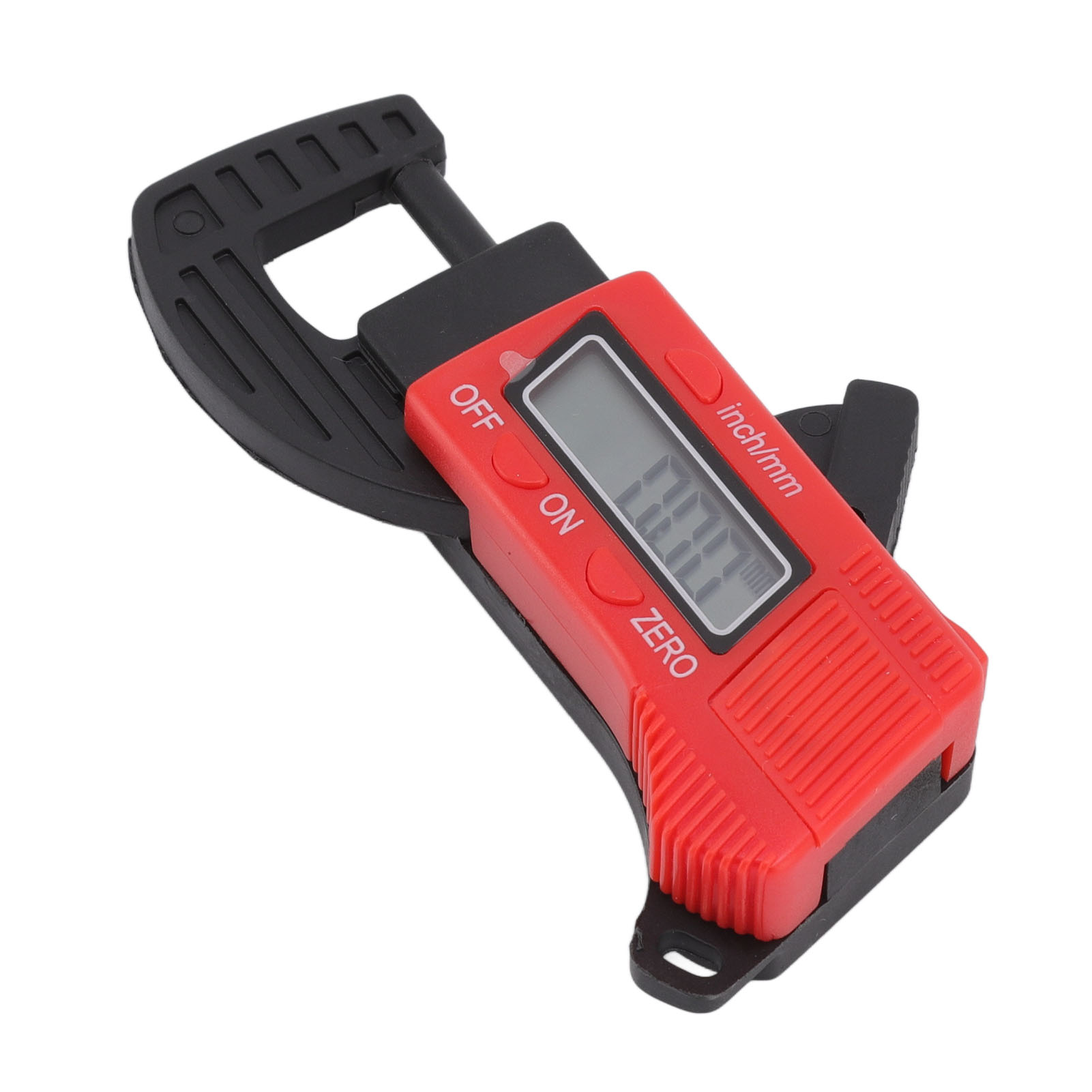 Digitales Dickenmessgerät 0-12,7 Mm Mit Digitalanzeige, Rotes Elektronisches Dickenmessgerät, Präzisionsmessgerät Mit Eingebauter Batterie.