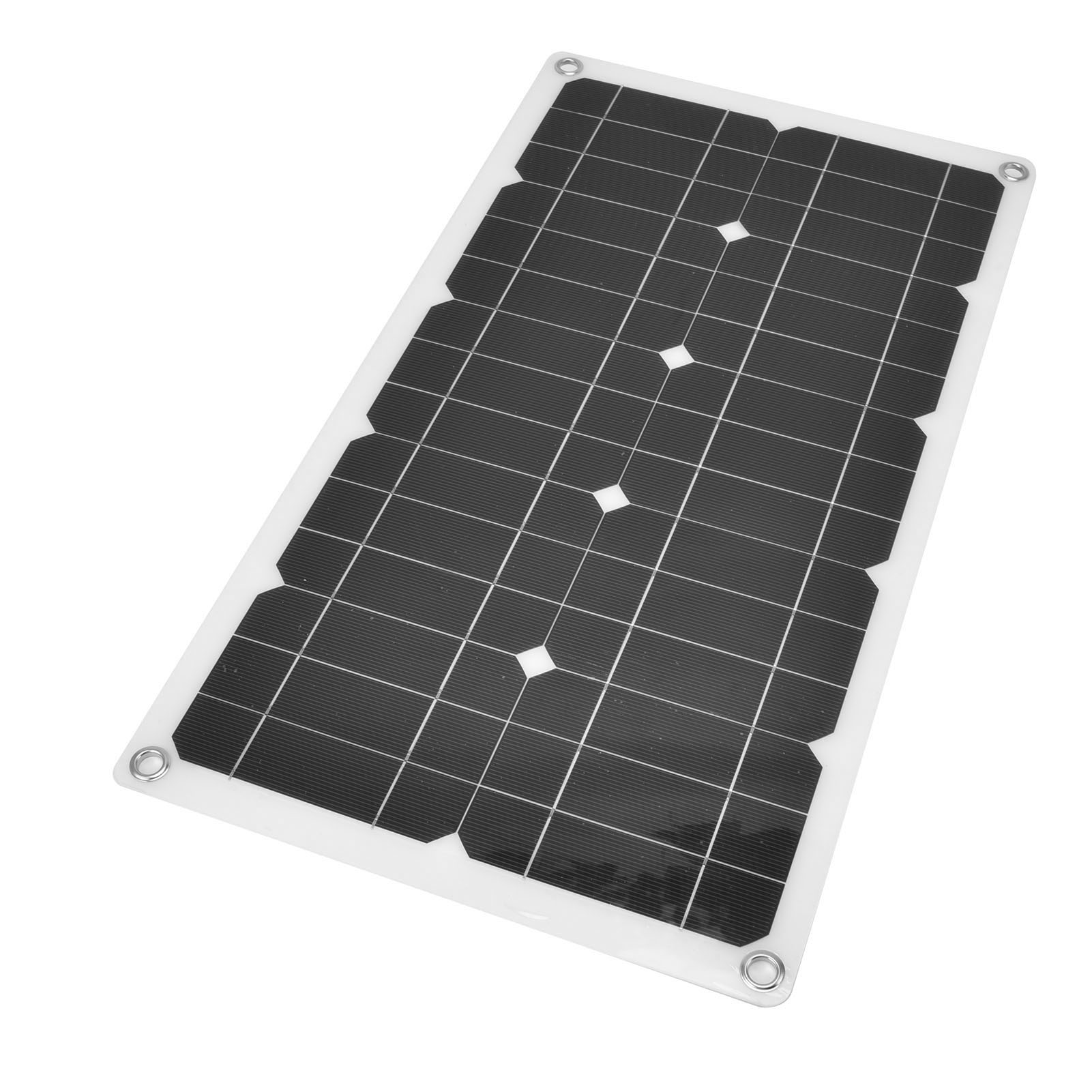 Giantofsun 18v 100w Flexibles Tragbares Solarpanel Für Wohnmobil, Boot, Landwirtschaft (batterie Nicht Enthalten)