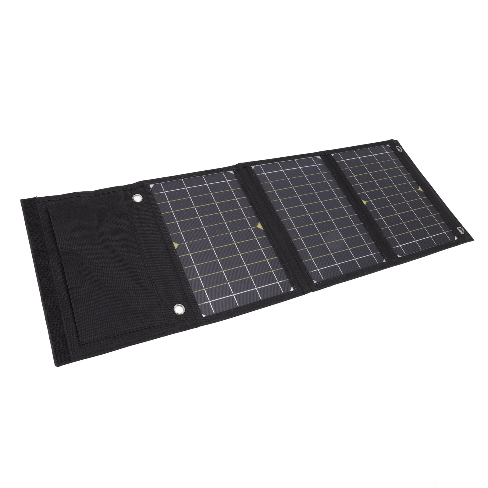 Faltbares 24-w-monokristallines Solarpanel, Tragbares Ladegerät Für Camping Und Outdoor-aktivitäten, Batterieloses Notstrom-solarset