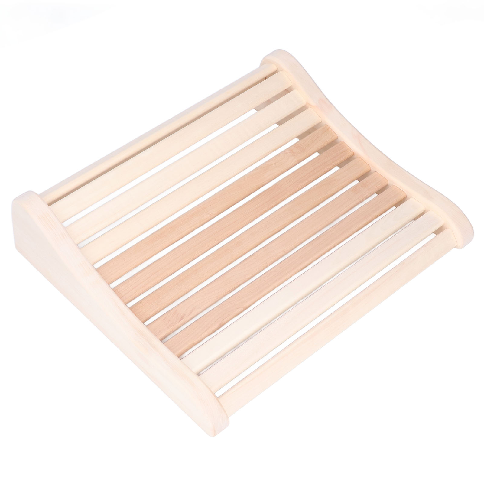 Kopfkissen S1011b Für Wintersauna, Zweifarbiges Holzkissen, Rückenlehne Für Dampfbad Und Trockensauna