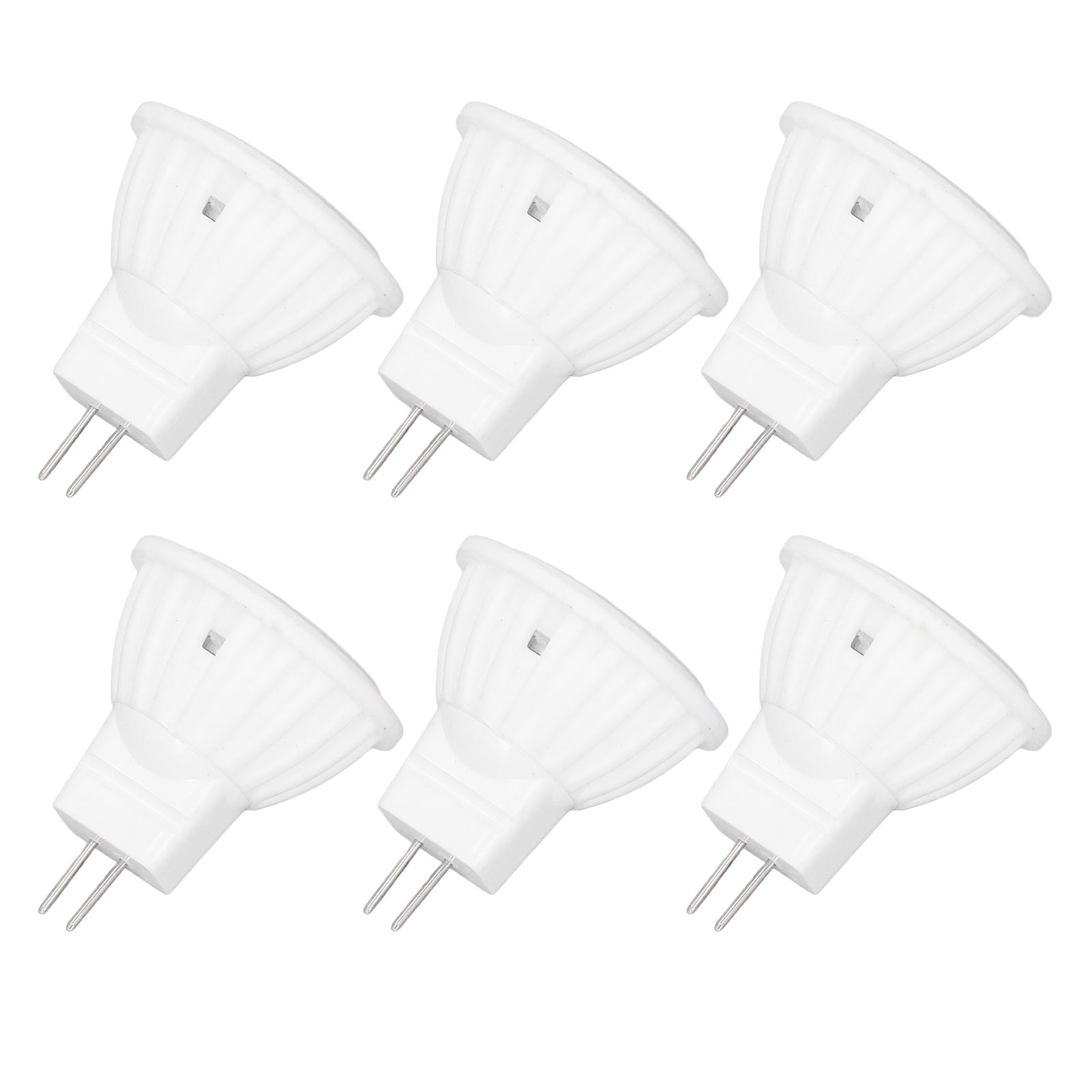 6er-pack Dimmbare Gu4-led-lampen, 360 Lumen, 4-w-mr11-energiesparstrahler Für Landschafts- Und Schienenbeleuchtung (110 V, Warmes Licht)