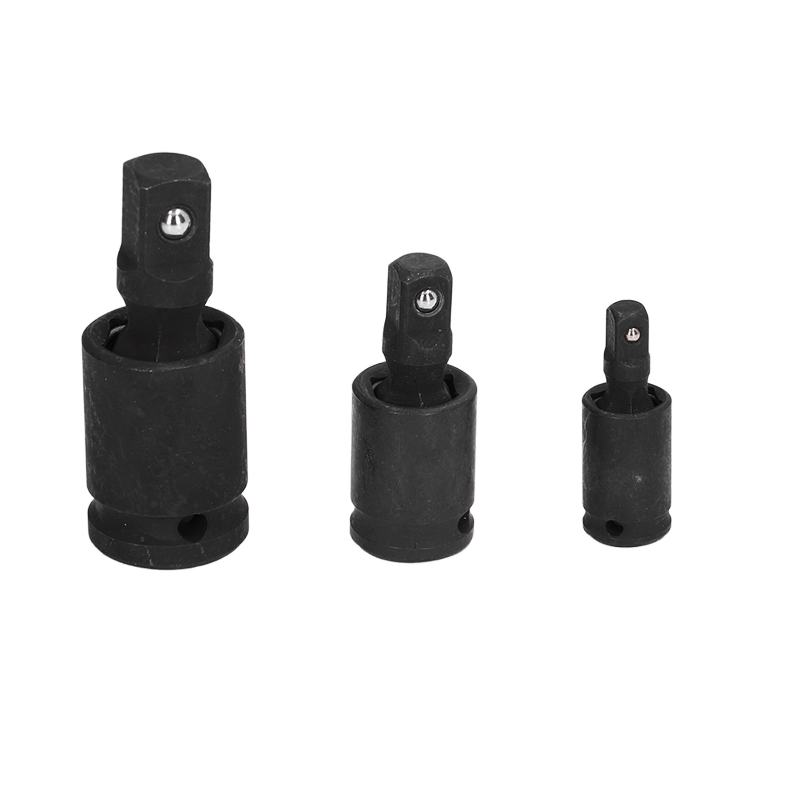 1/2 1/4 3/8 Universal-schlagschrauberadapter, Kugelgelenk-steckschlüssel-zubehör, Drehbare Druckluft-bits (3er-set)