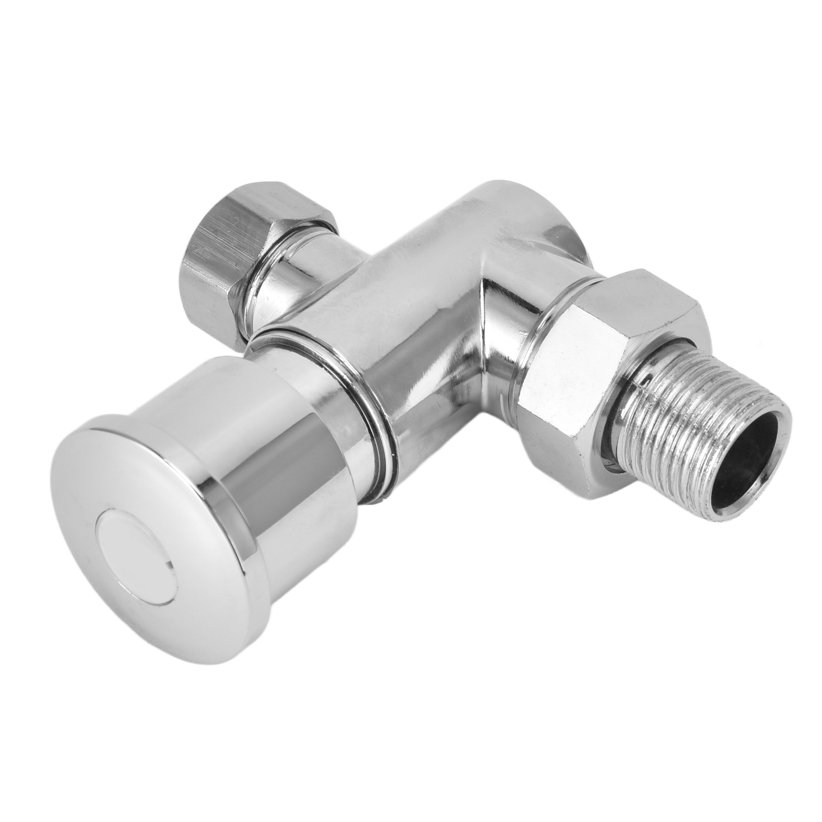 (g1/2) Spülventil Für Urinale Aus Zinklegierung, Freiliegendes Zeitverzögerungsventil, Urinal-druckknopf, Toilettenspülmechanismus.