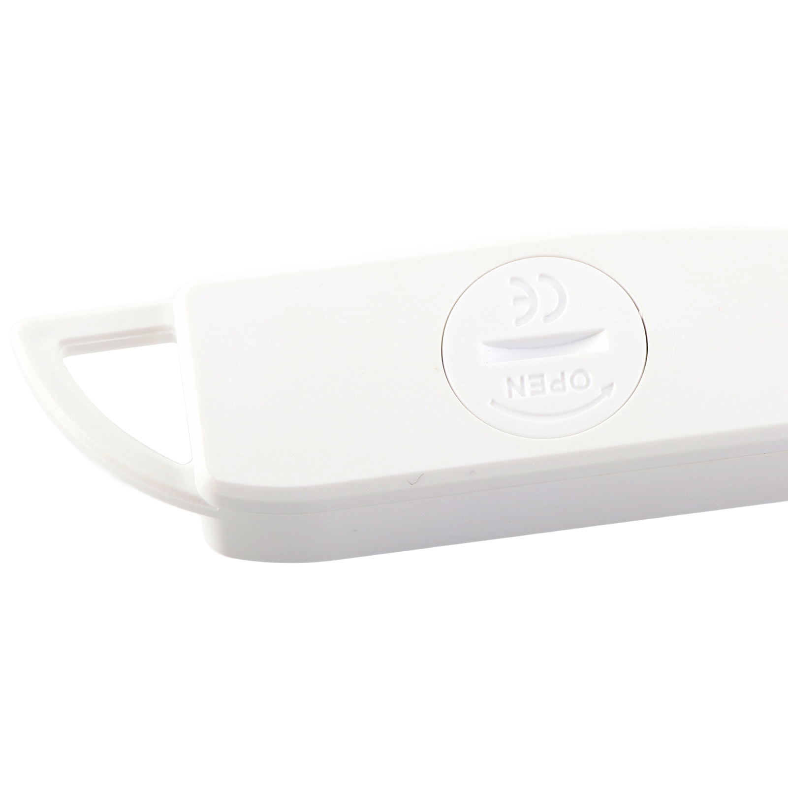 Fast-food-thermometer -50 °c Bis 300 °c, Wasserdicht, Messung In 3 Sekunden (23 X 3 X 1 Cm), Weißes Abs, Verpackung 25 X 3 X 2 Cm, 30 G