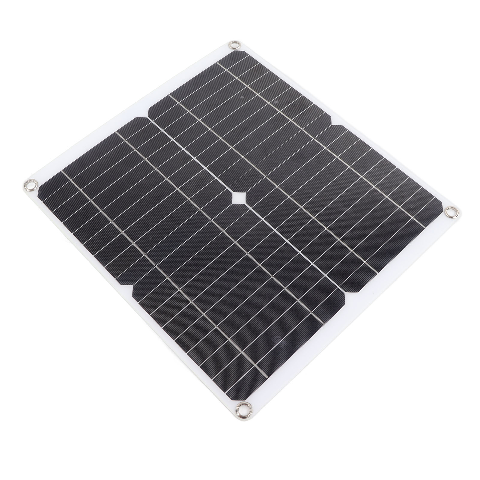 20w 12v Solarpanel Für Den Außenbereich Mit 10a Regler, Monokristallines Usb-solarkit Für Camping Und Notfälle (batterie Nicht Enthalten)
