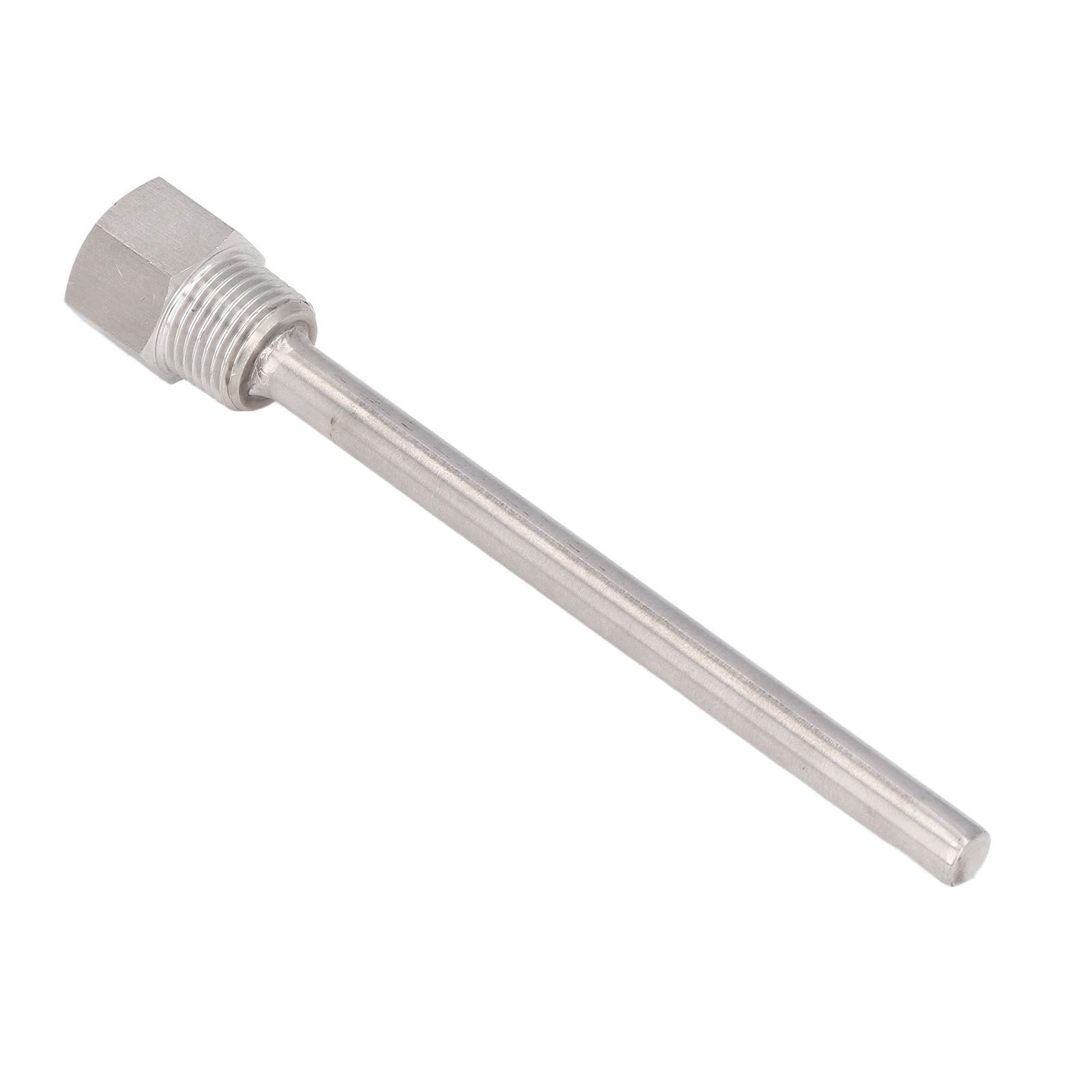 6-zoll-bimetall-manometer, G1/2-außen-/innengewinde, Edelstahlmantel, Temperaturfühler Mit Schutzrohr Für Das Gehäuse Des Wärmewiderstands