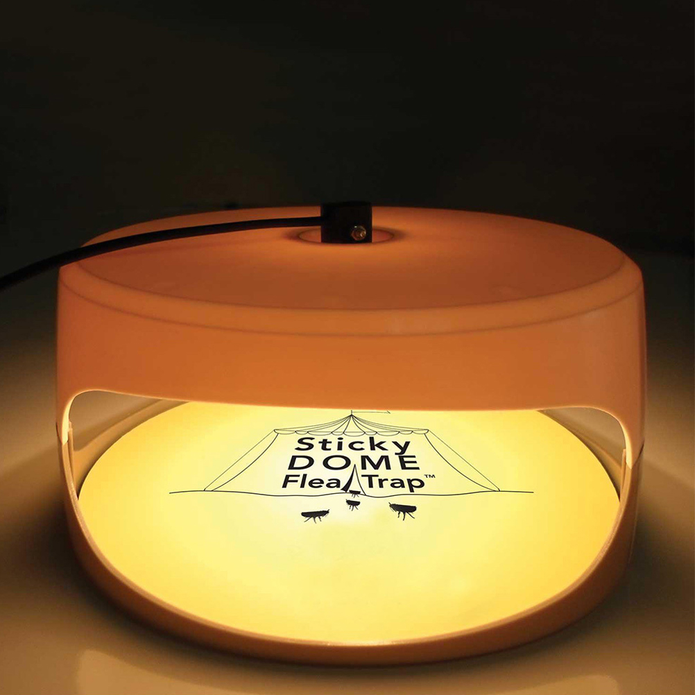 Runde, Beleuchtete Flohfalle Für Haustiere, 220-v-flohfanglampe (eu-standard)