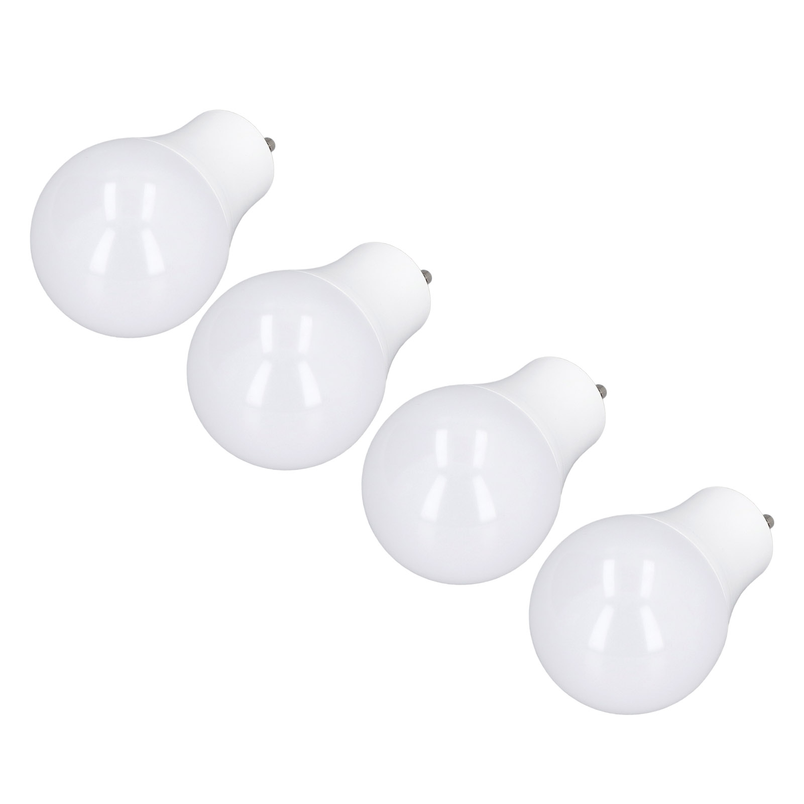4er-pack Gu24 A19 5w Warmweiße 2700k Led-lampen, 120v, Energieeffizient.