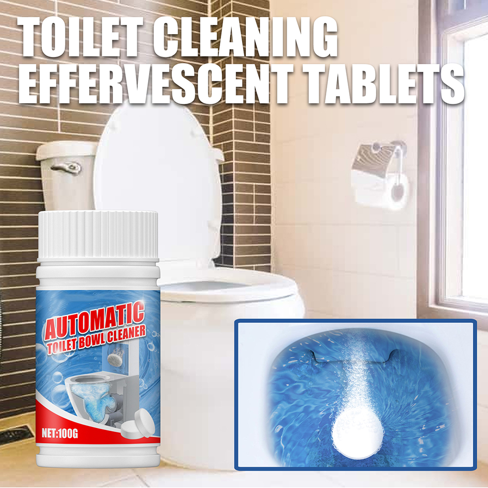 Mehrzweck-brausetabletten Zur Toilettenreinigung: Entkalken, Entfetten, Desodorieren, Fleckenentfernung, Farbe Abgebildet, Einheitsgröße