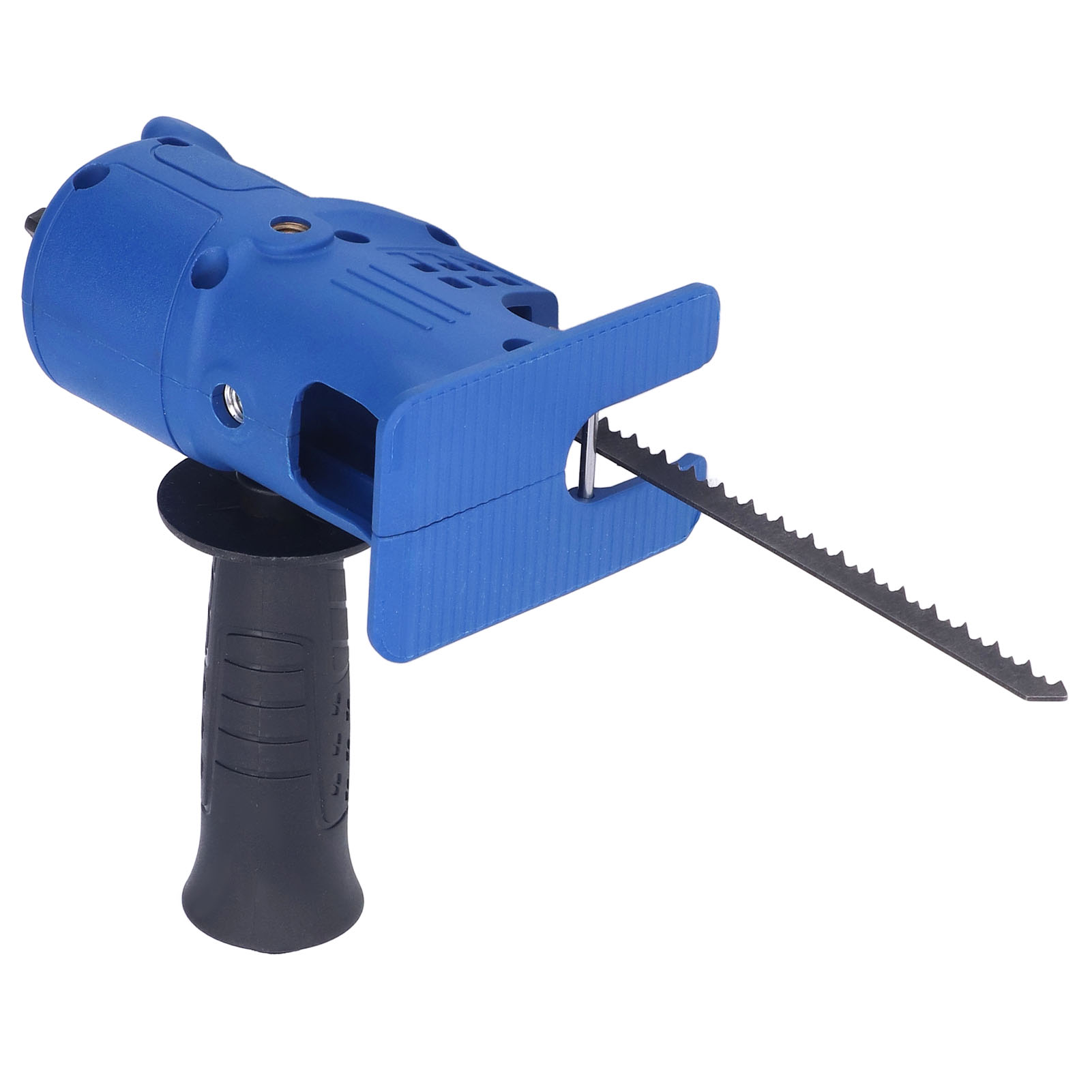 Elektrische Säbelsäge, Stichsäge Umgebaut Für Bohrmaschine, Schnellwechsel-schneidset (blau, Bohrmaschinenadapter)