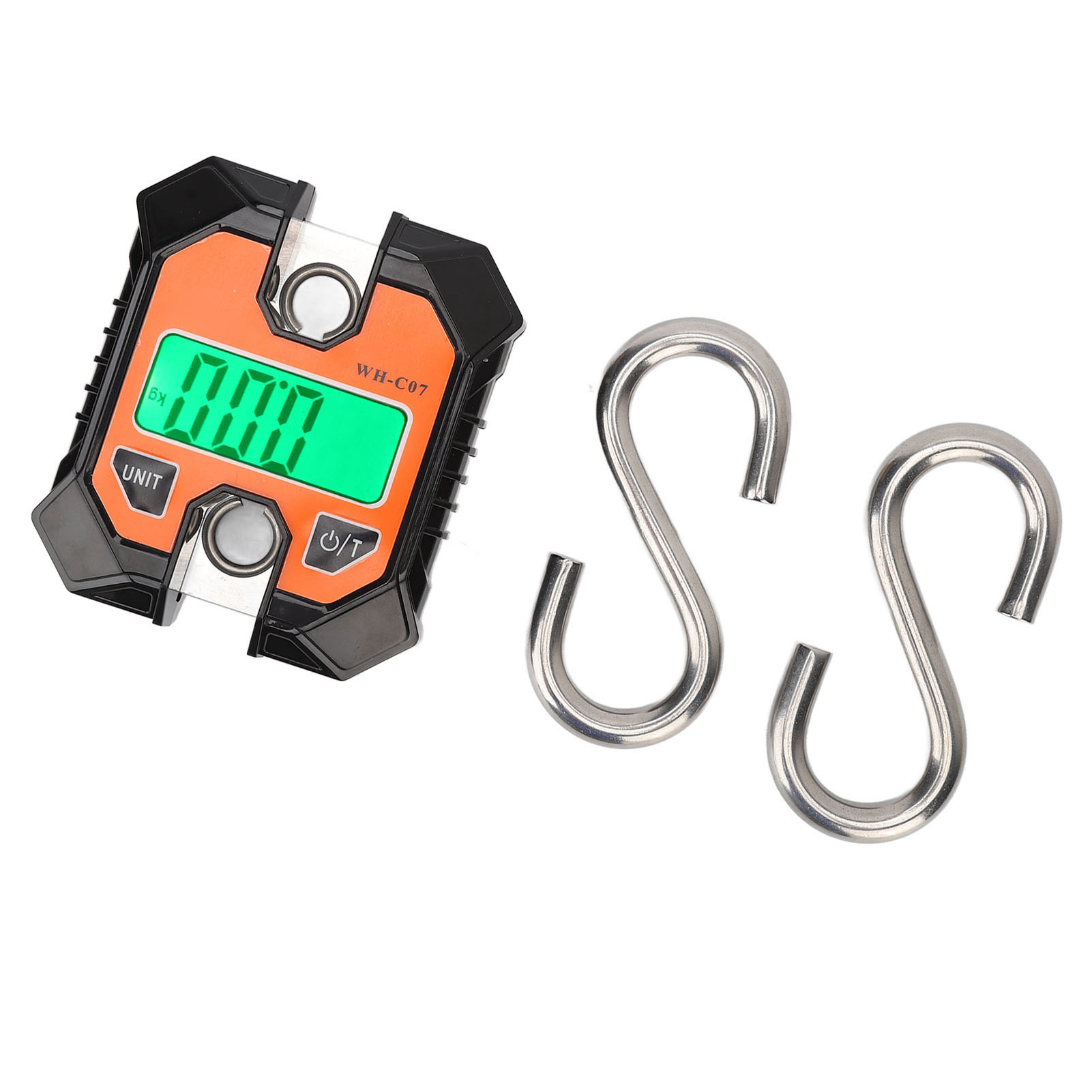 Elektronische Abs-angelwaage Für Haken Und Rollen, Wh-c07 Mikro-hebewaage, Hintergrundbeleuchtetes Lcd-display Mit Einheitenumrechnung, Batterielos